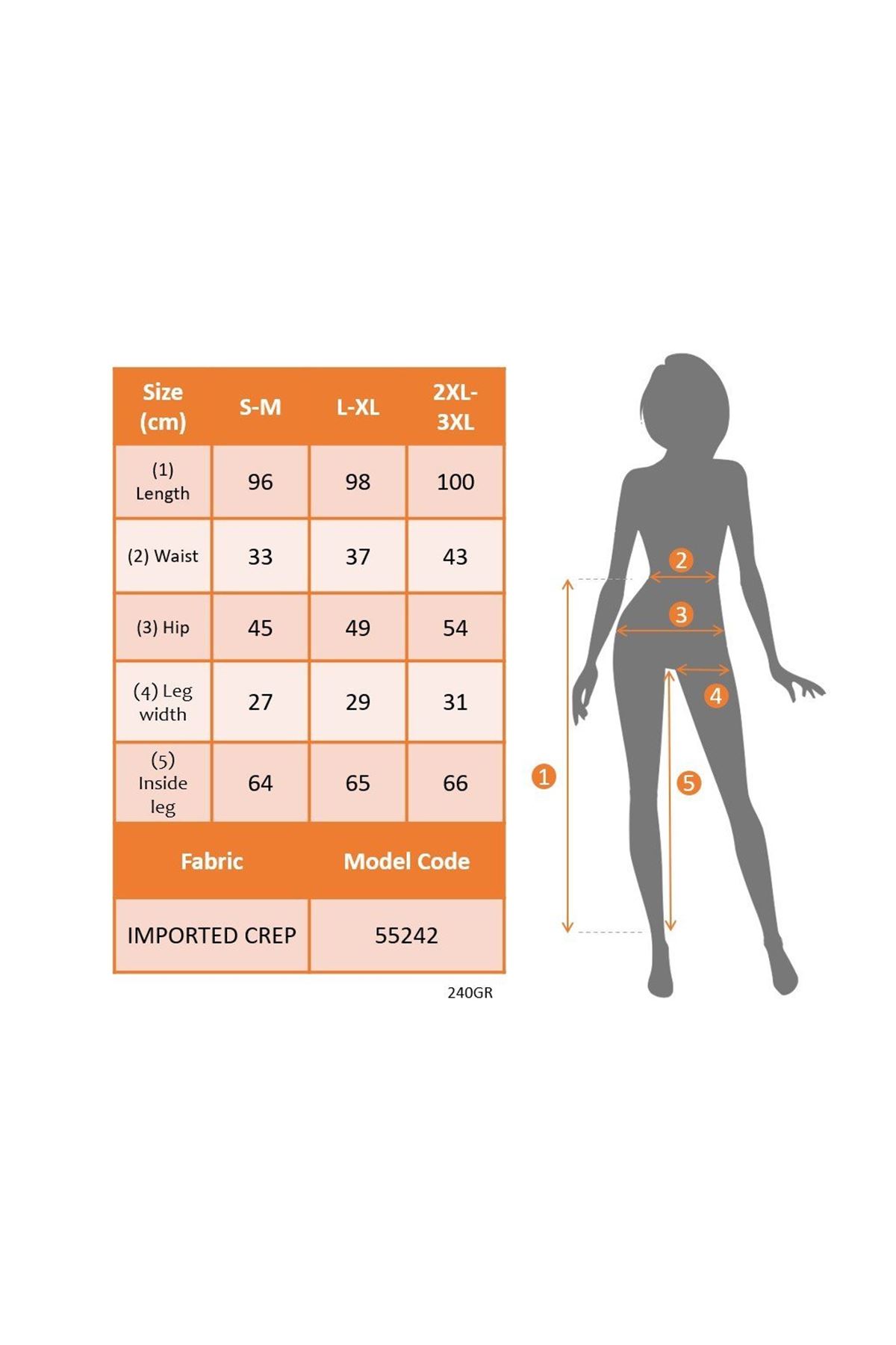 Kadın Yüksek Bel önden Nervürlü Ve Fermuarlı Yandan Dantelli Ithal Krep Pantolon