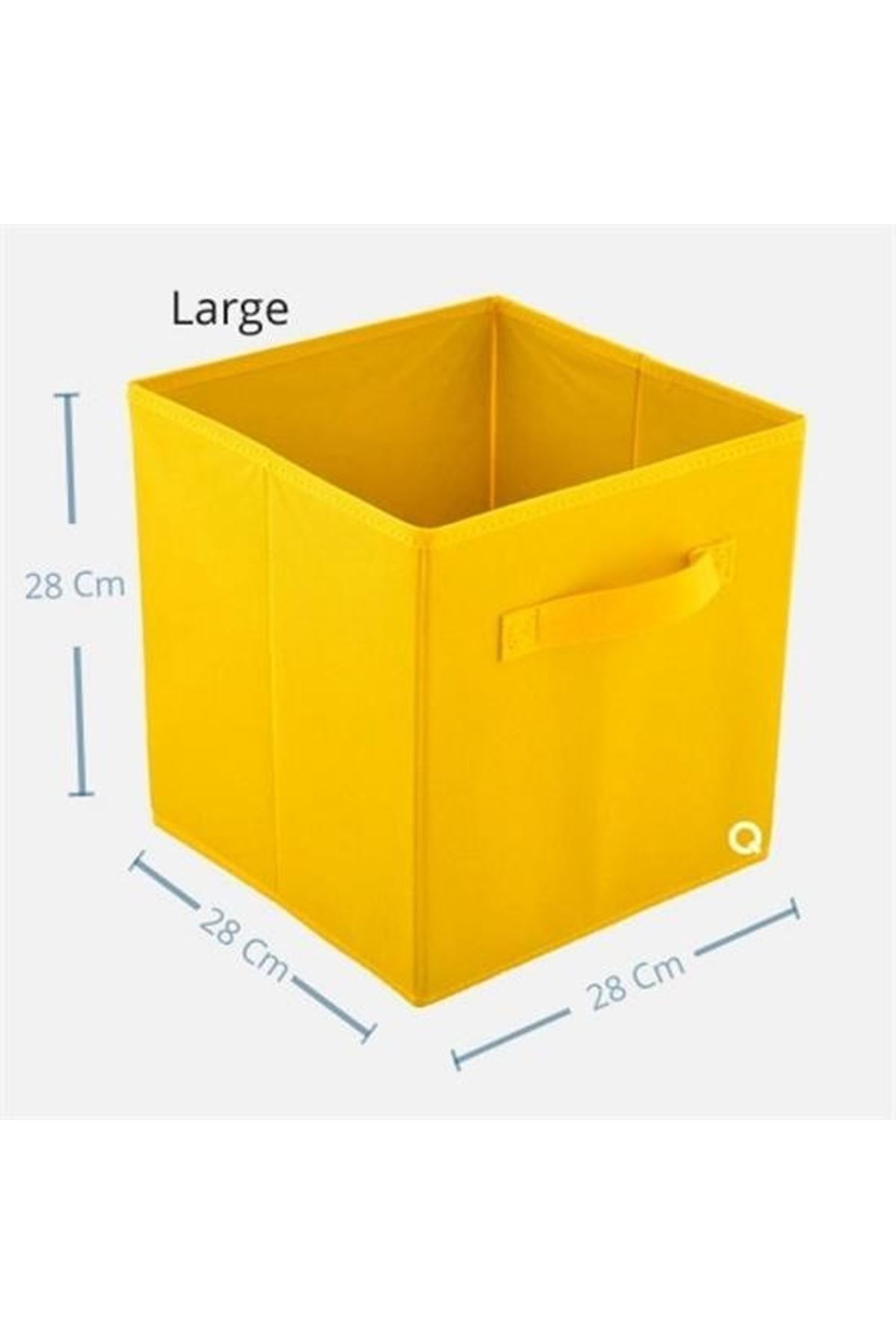 Tbl Dekor® Çok Amaçlı Kullanım Dekoratif Dolap İçi Düzenleyici Organizer Katlanabilir Kutu