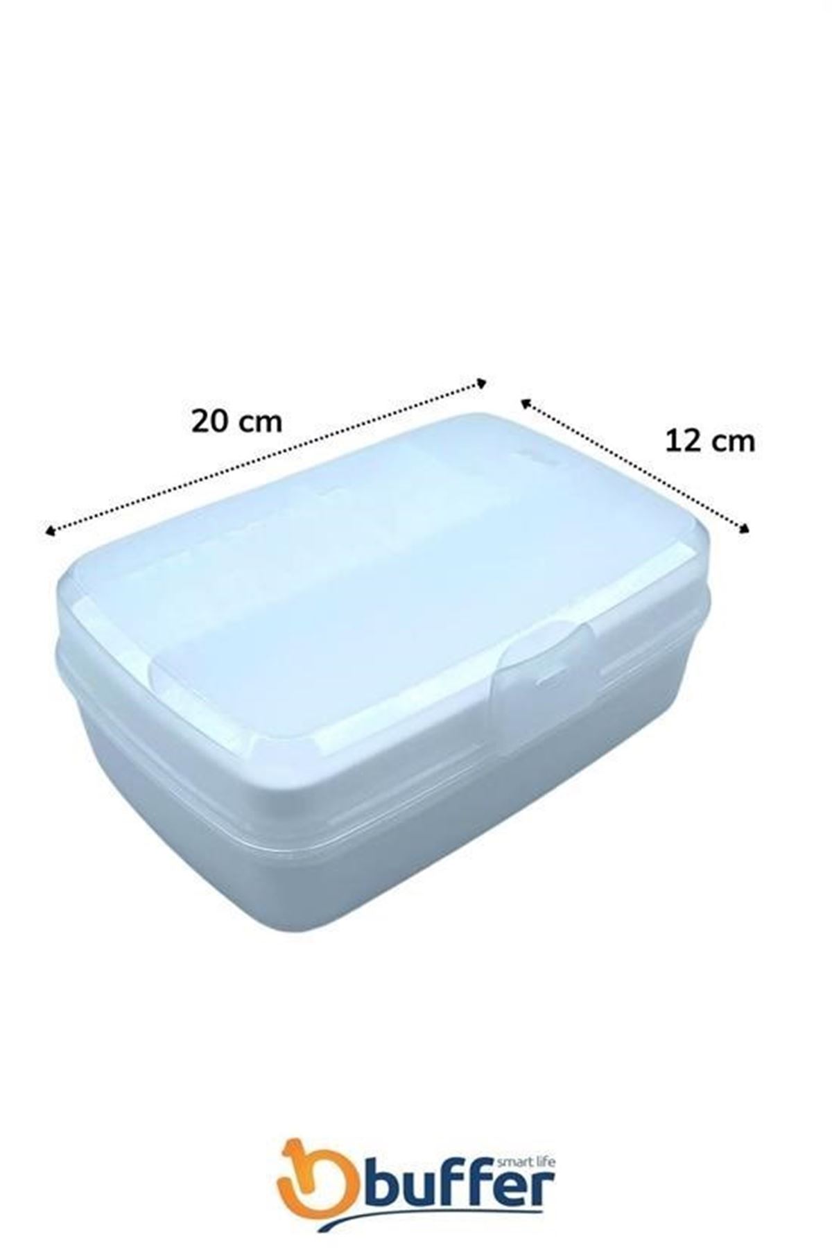 Tbl Dekor® 12 Bölmeli Çok Amaçlı Takı Toka Kutusu Dikiş Kutusu Kapaklı Organizer Kutusu Bölmeli Kutu