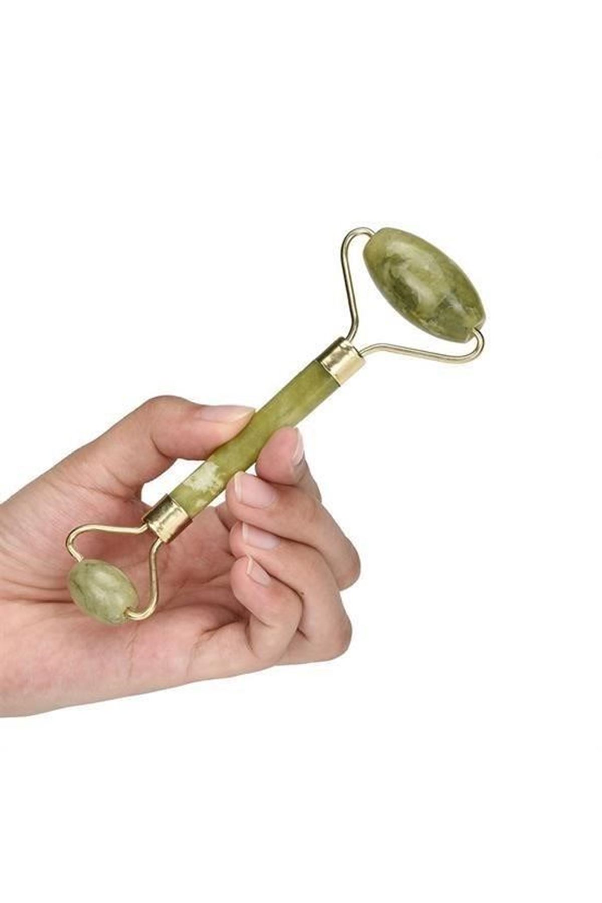 Tbl Dekor® Yeşim Taşı Çift Taraflı Cilt Masaj Aleti