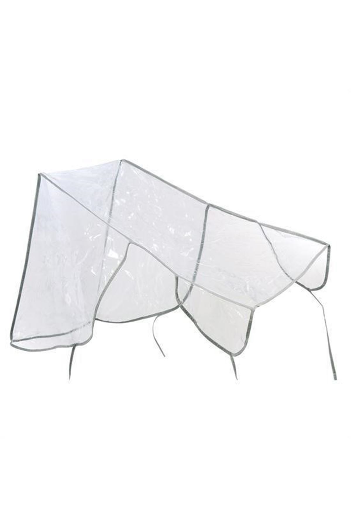 Tbl Dekor® Bebek Arabası Puset Şeffaf Yağmurluk Rüzgar Engelleyici Muşamba