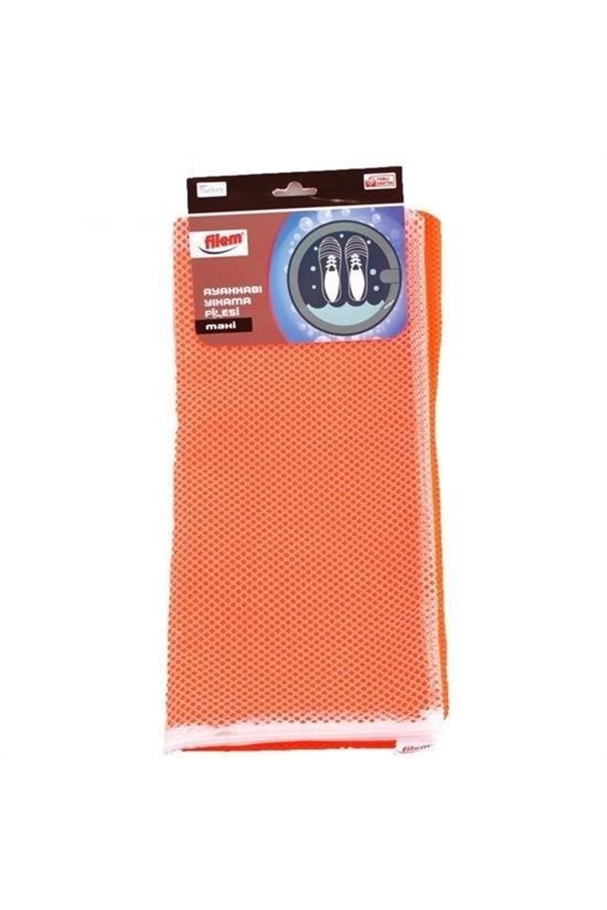 Tbl Dekor® Çamaşır Makinesi İçinde Ayakkabı Terlik Yıkama Filesi  Fermuarlı