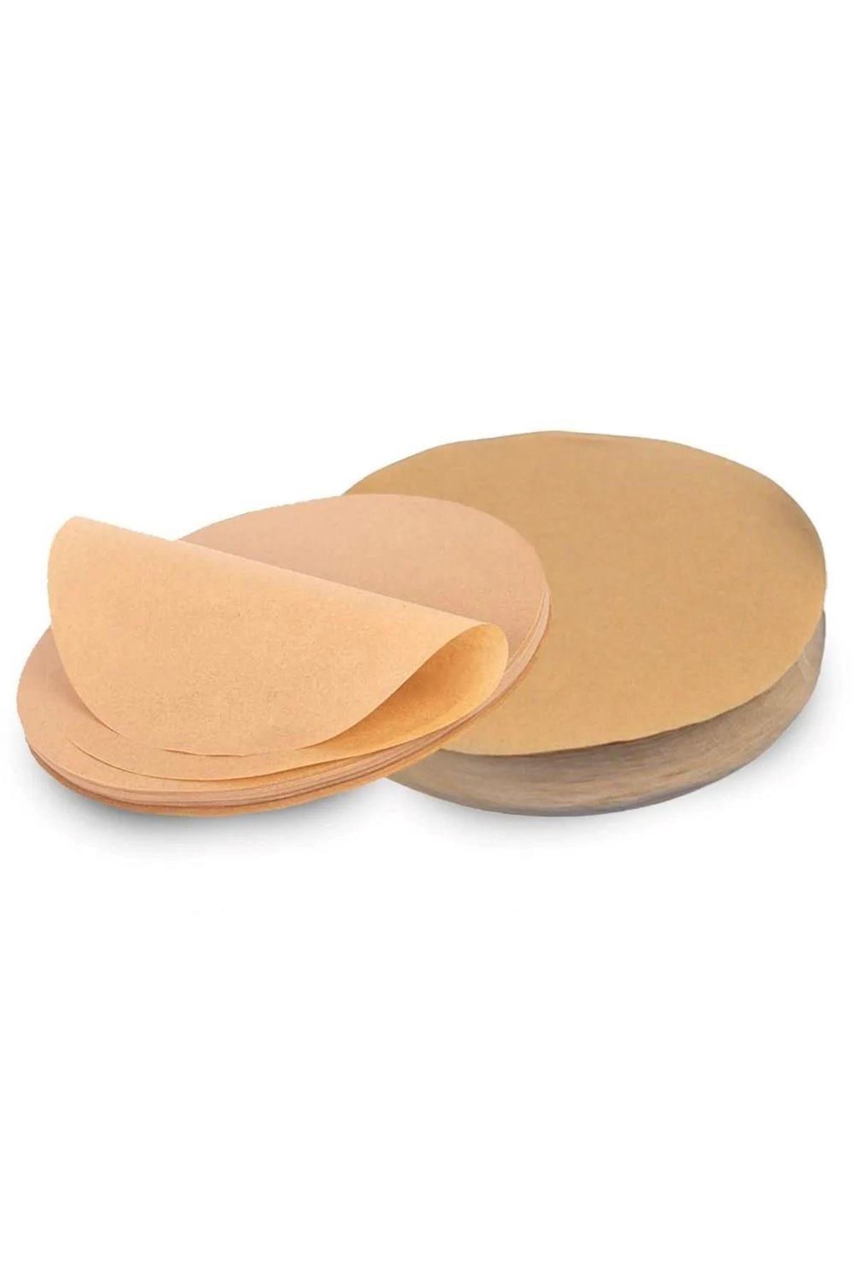 Tbl Dekor® 50 Adet Air Fryer Pişirme Kağıdı Yağ Geçirmez  21,5 cm Yuvarlak Model XXL Model Uyumlu