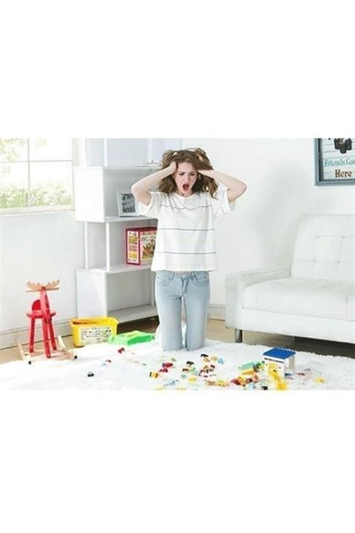 Tbl Dekor® Pratik Taşınabilir Pembe Oyuncak Toplama Örtüsü Oyun Parkı Hurcu