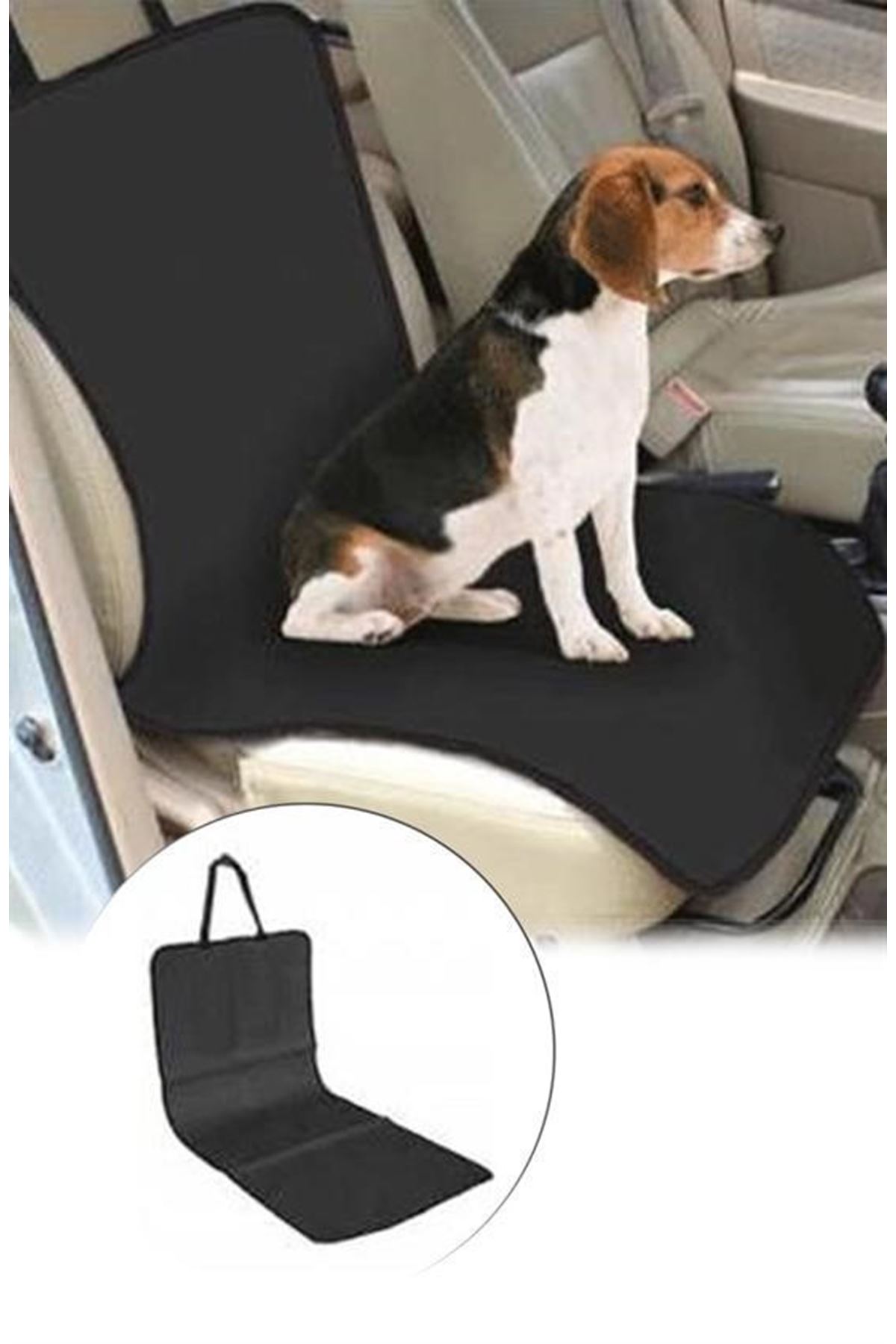 Tbl Dekor® Evcil Hayvan Kedi Köpek Su Geçirmez Tekli Araç Koltuk Kılıfı