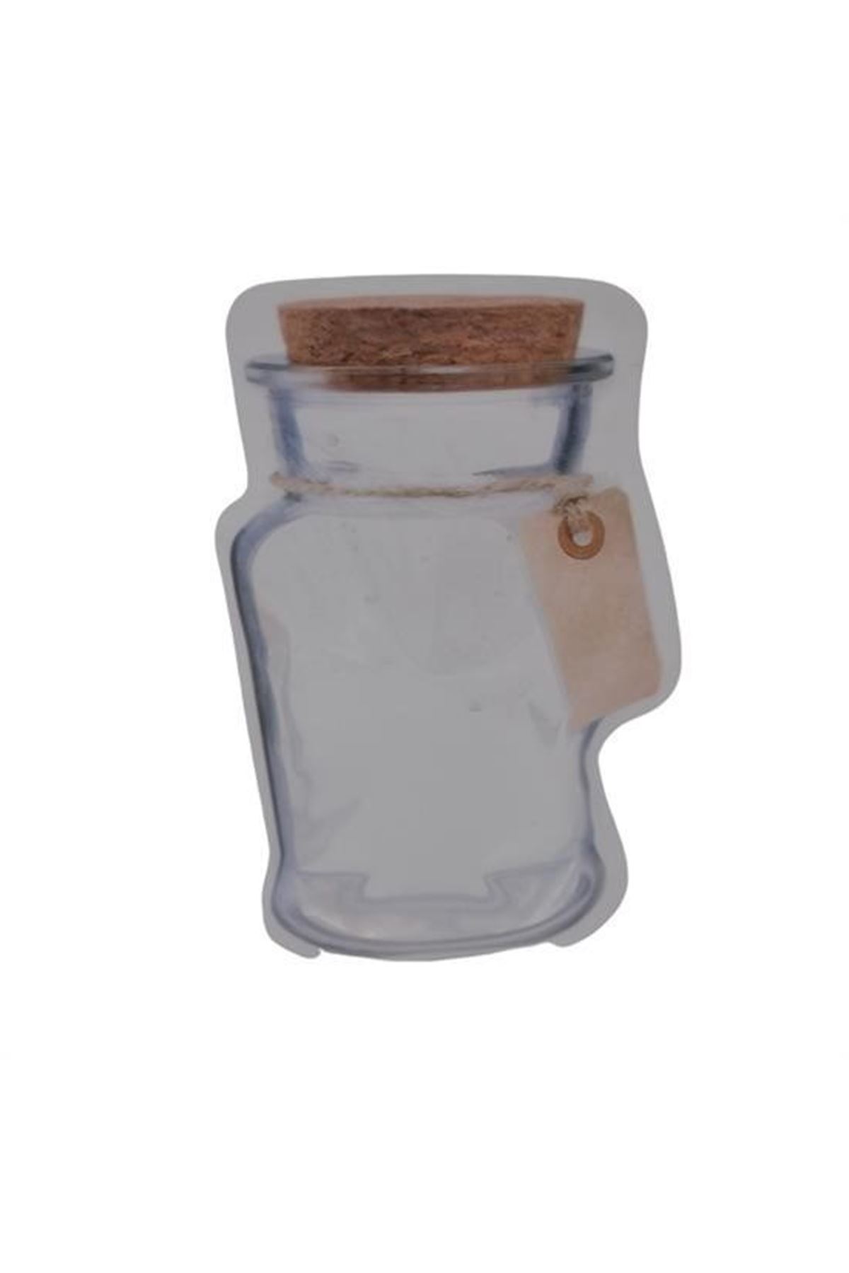 Tbl Dekor® Kavanoz Görünümlü Kilitli Poşet Çıtçıtlı ve Pratik Torba 4 Adet