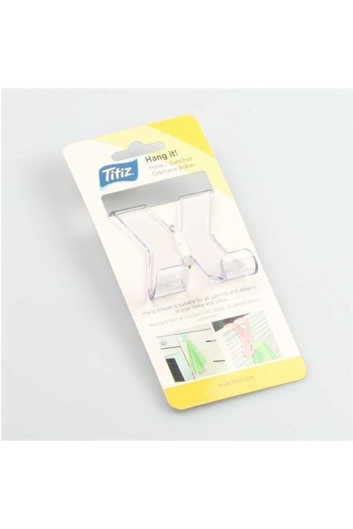 Tbl Dekor® Hang it Pratik Kolay Taşımabilir Havlupan 2 Kancalı Banyo Askısı