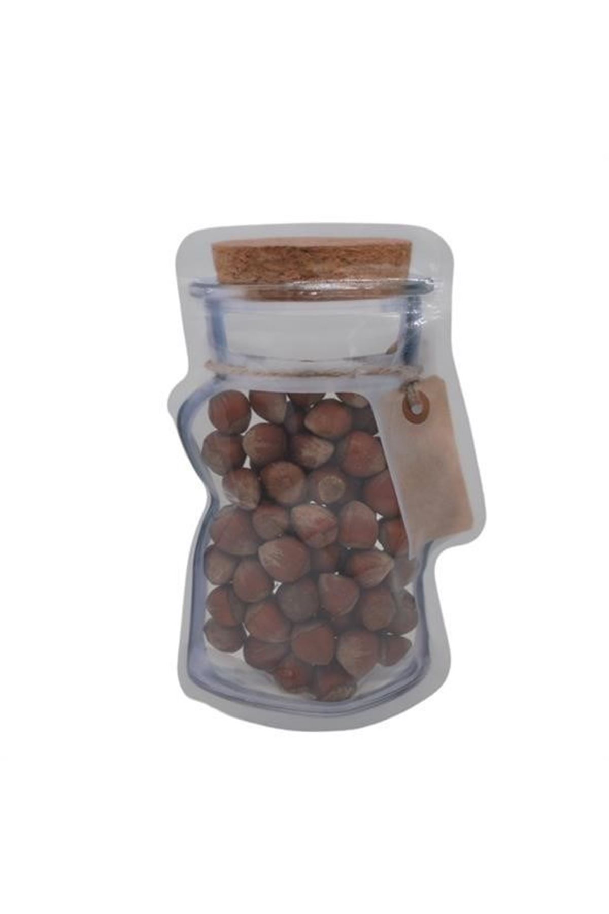 Tbl Dekor® Kavanoz Görünümlü Kilitli Poşet Çıtçıtlı ve Pratik Torba 4 Adet