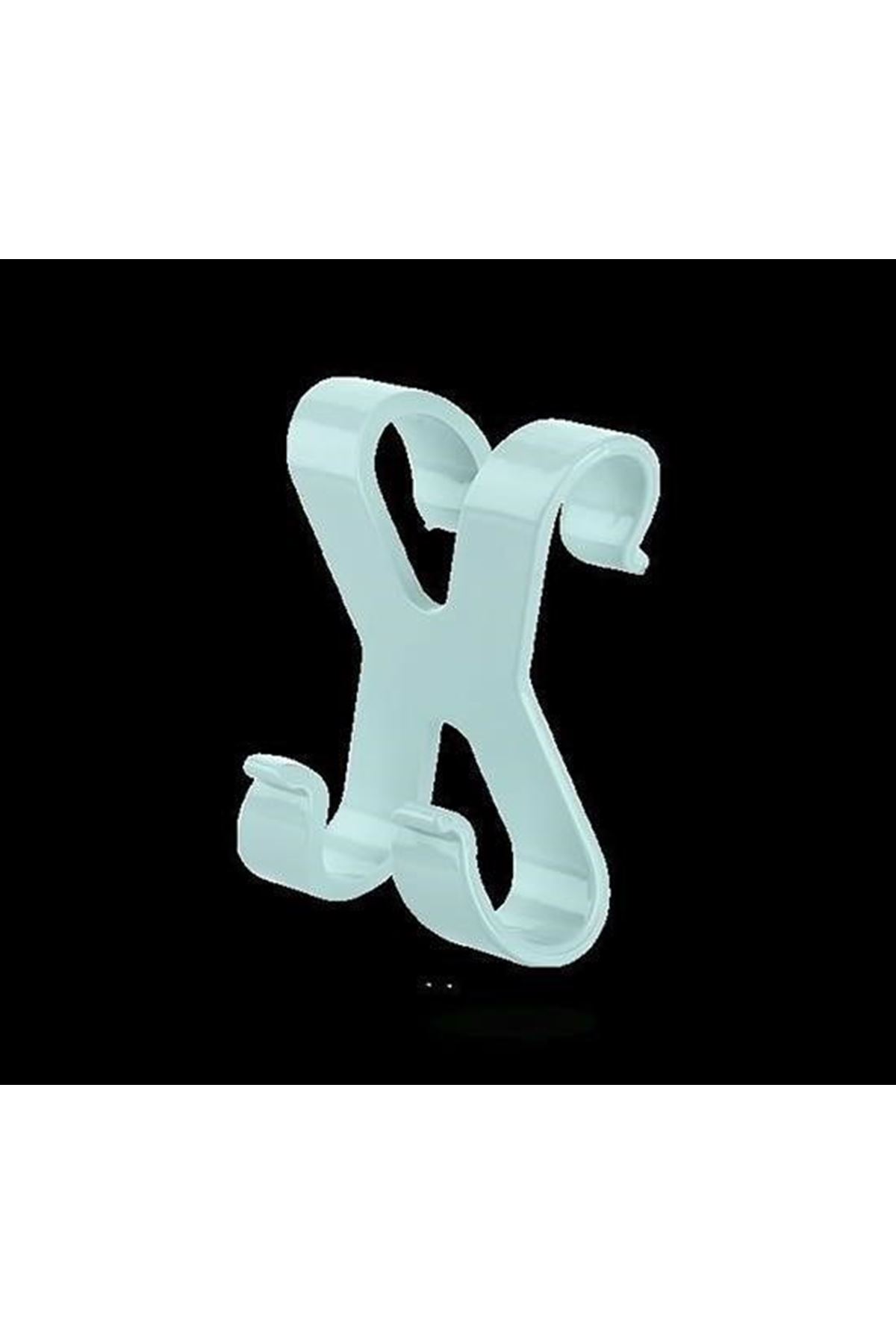 Tbl Dekor® Hang it Pratik Kolay Taşımabilir Havlupan 2 Kancalı Banyo Askısı