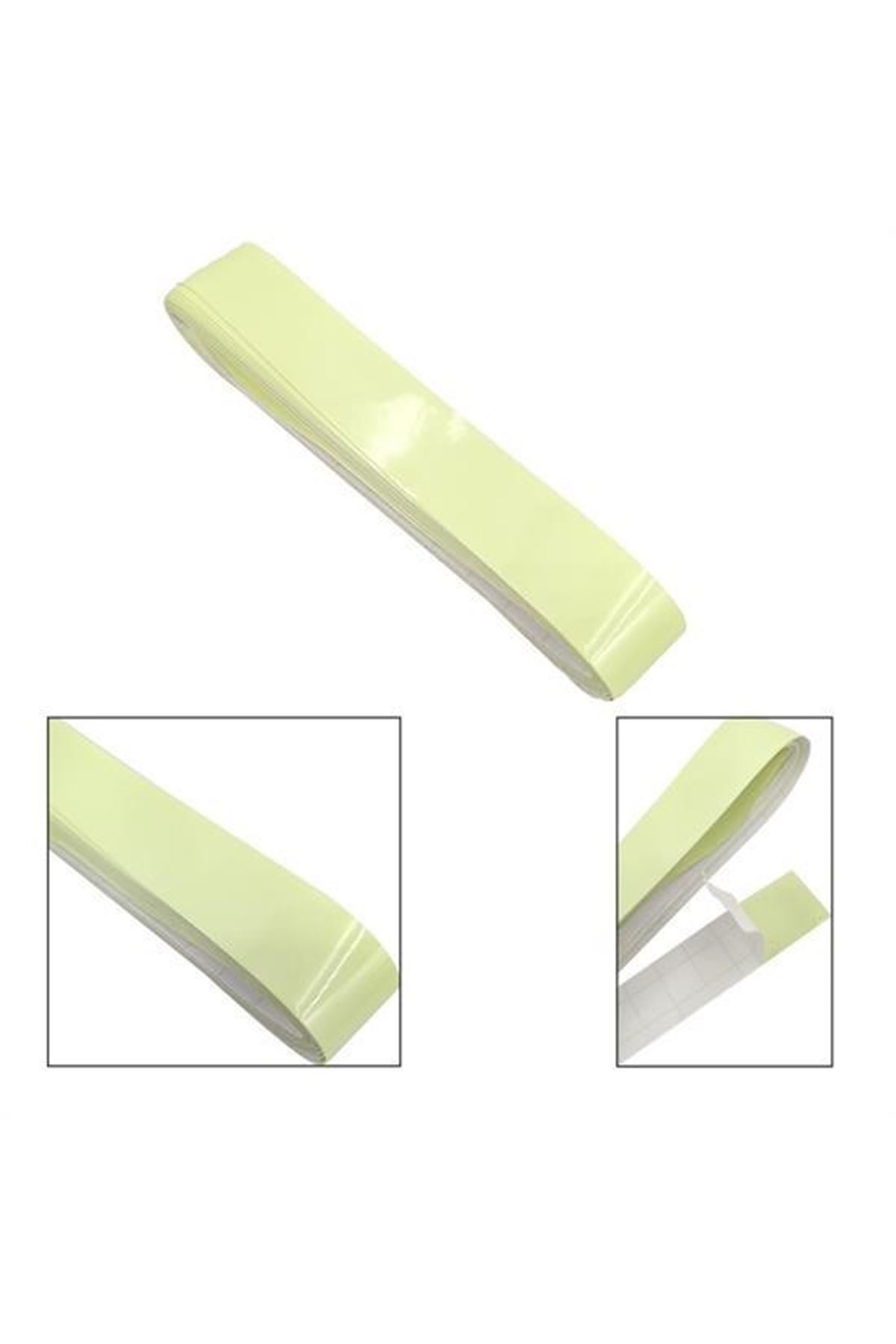 Tbl Dekor® Karanlıkta Işık Veren  Yansıyan 4 Metre Fosforlu Yeşil Şerit Bant