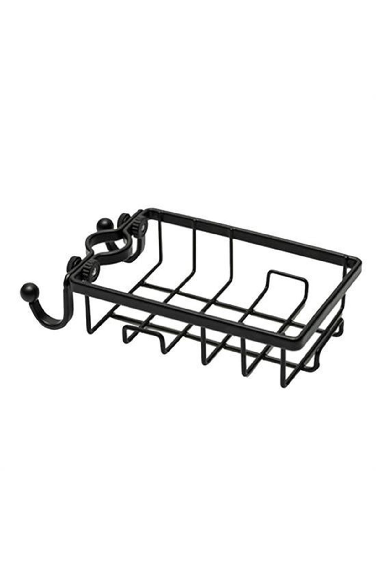 Tbl Dekor® Paslanmaz Çelik Mutfak Banyo Musluğuna Sabitlenebilir Sabunluk