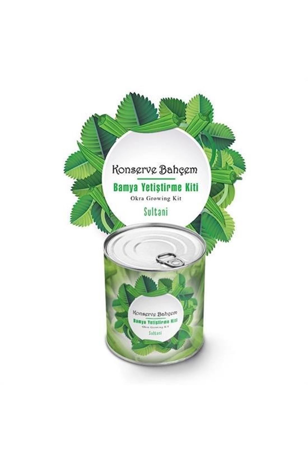 Tbl Dekor® Konserve Bahçem Evde Konservede Sultani Bamya Yetiştirme Kiti
