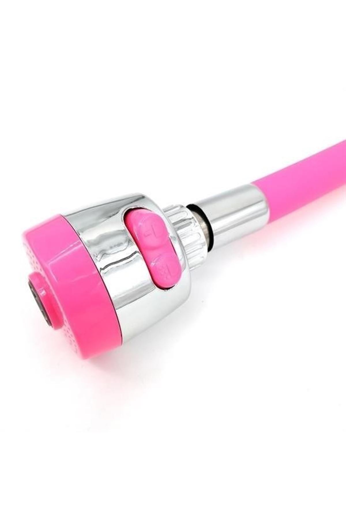 Tbl Dekor® Oynar Başlıklı Tasarruflu Kubar Musluk Borusu ve Başlığı  Pembe