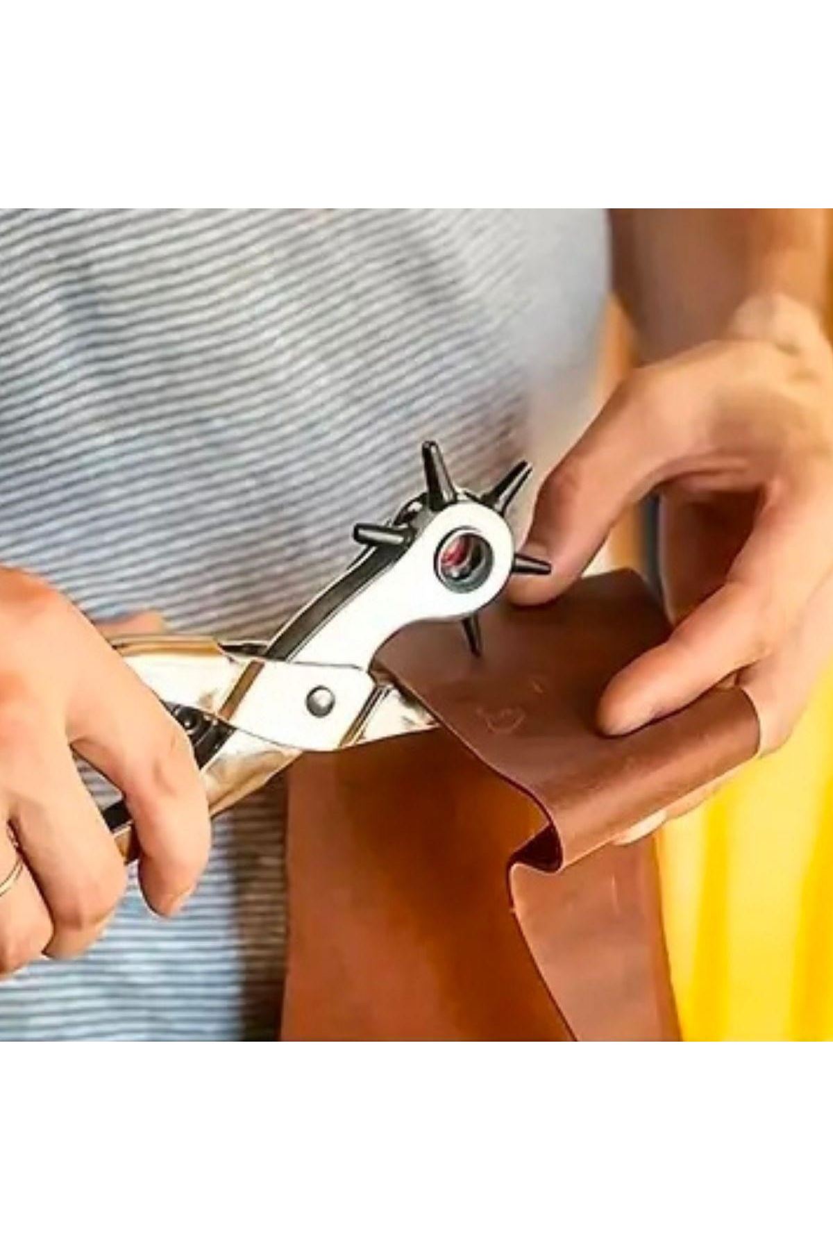 Tbl Dekor® 6 Farklı Boyutta Kemer Delme Pensesi Kemer Delici Delik Açıcı Aparat