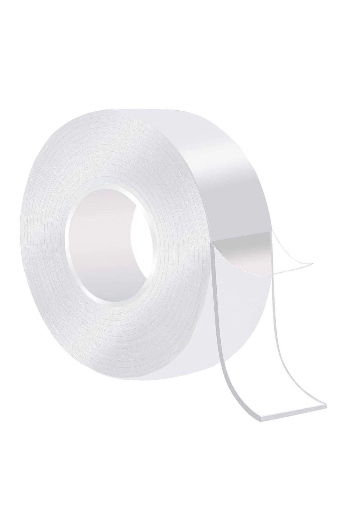 Tbl Dekor® Ultra Güçlü Çift Taraflı 2 mt x 3 cm Çift Taraflı Nano Bant