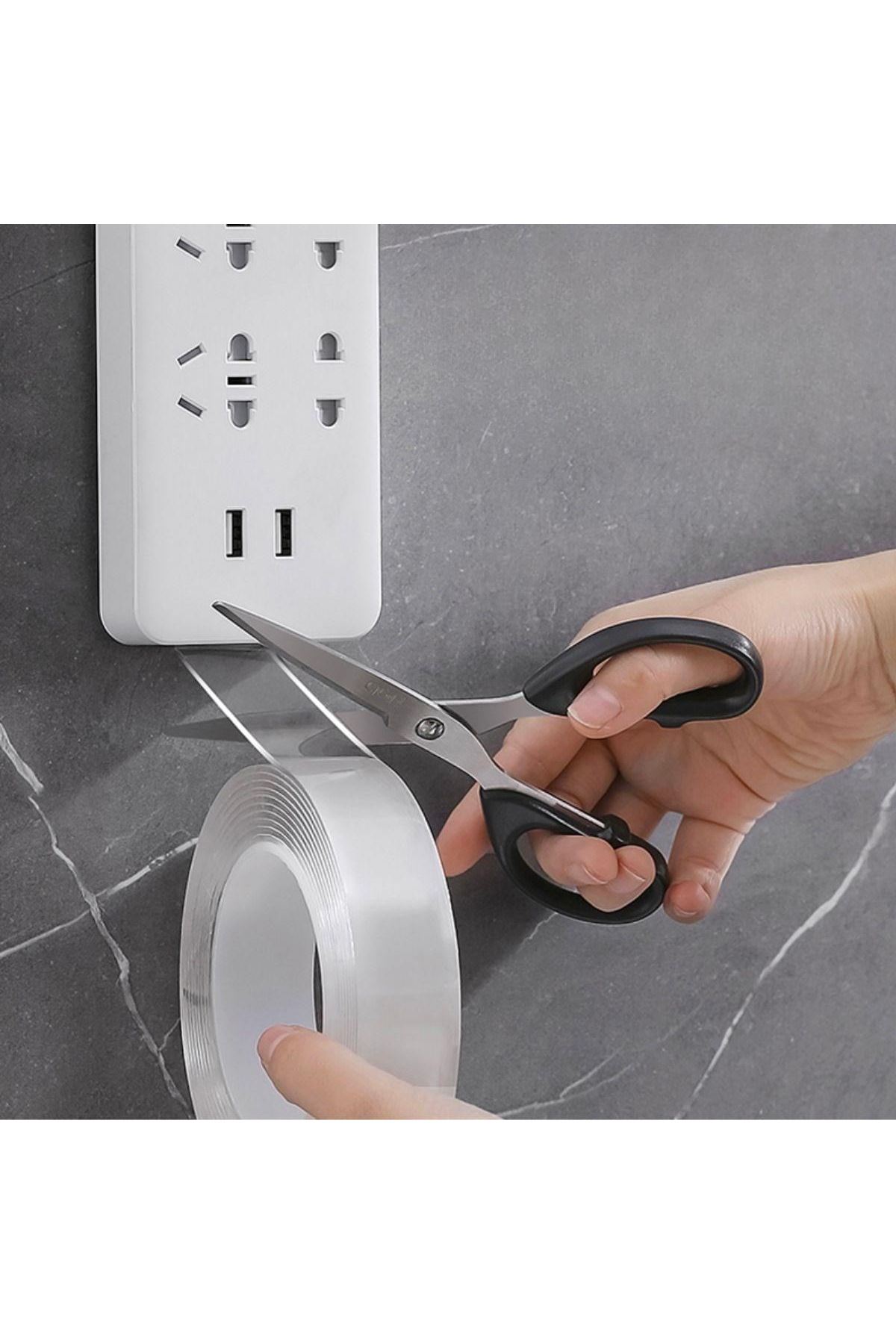 Tbl Dekor® Ultra Güçlü Çift Taraflı 2 mt x 3 cm Çift Taraflı Nano Bant