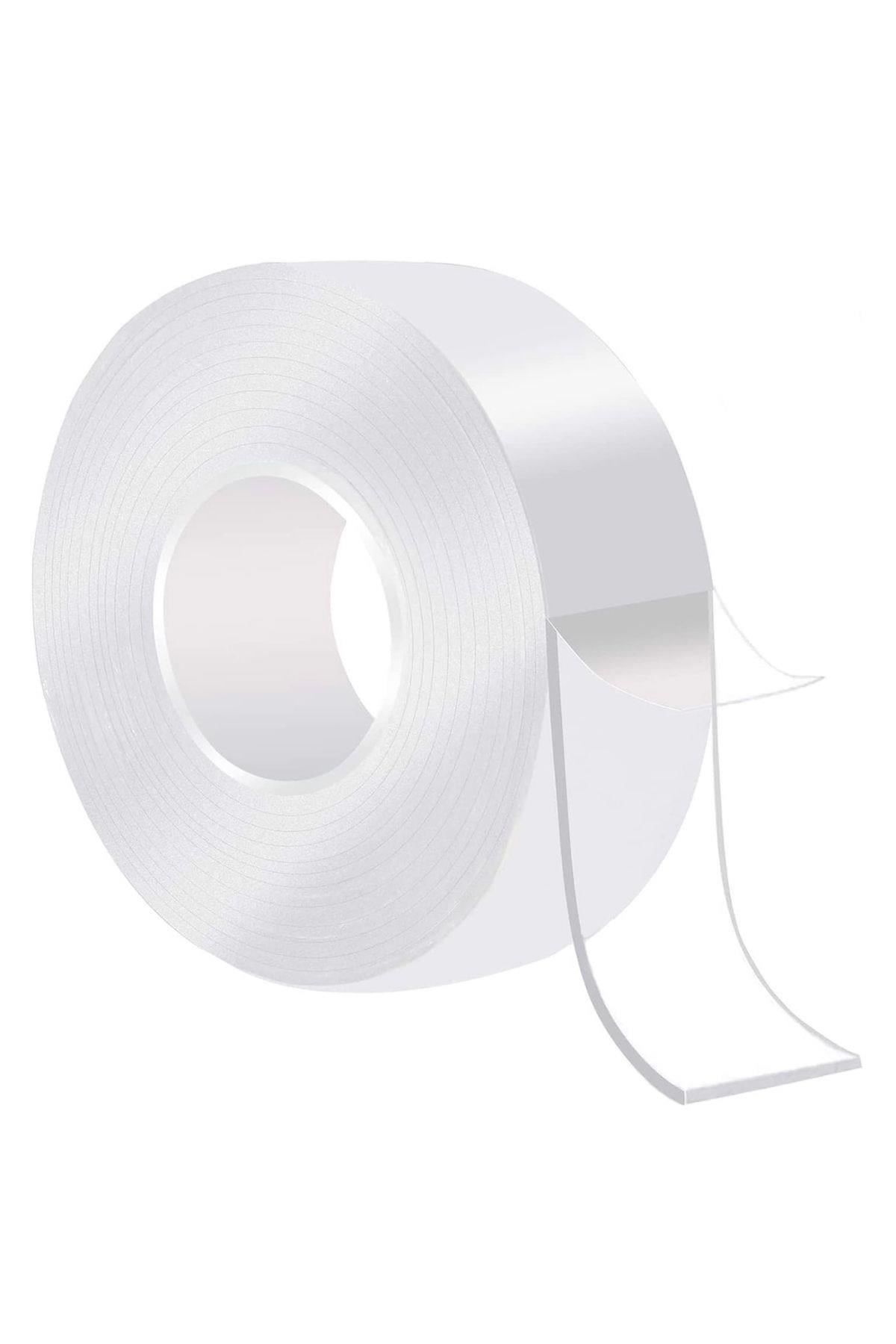 Tbl Dekor® Ultra Güçlü Çift Taraflı 2 mt x 3 cm Çift Taraflı Nano Bant