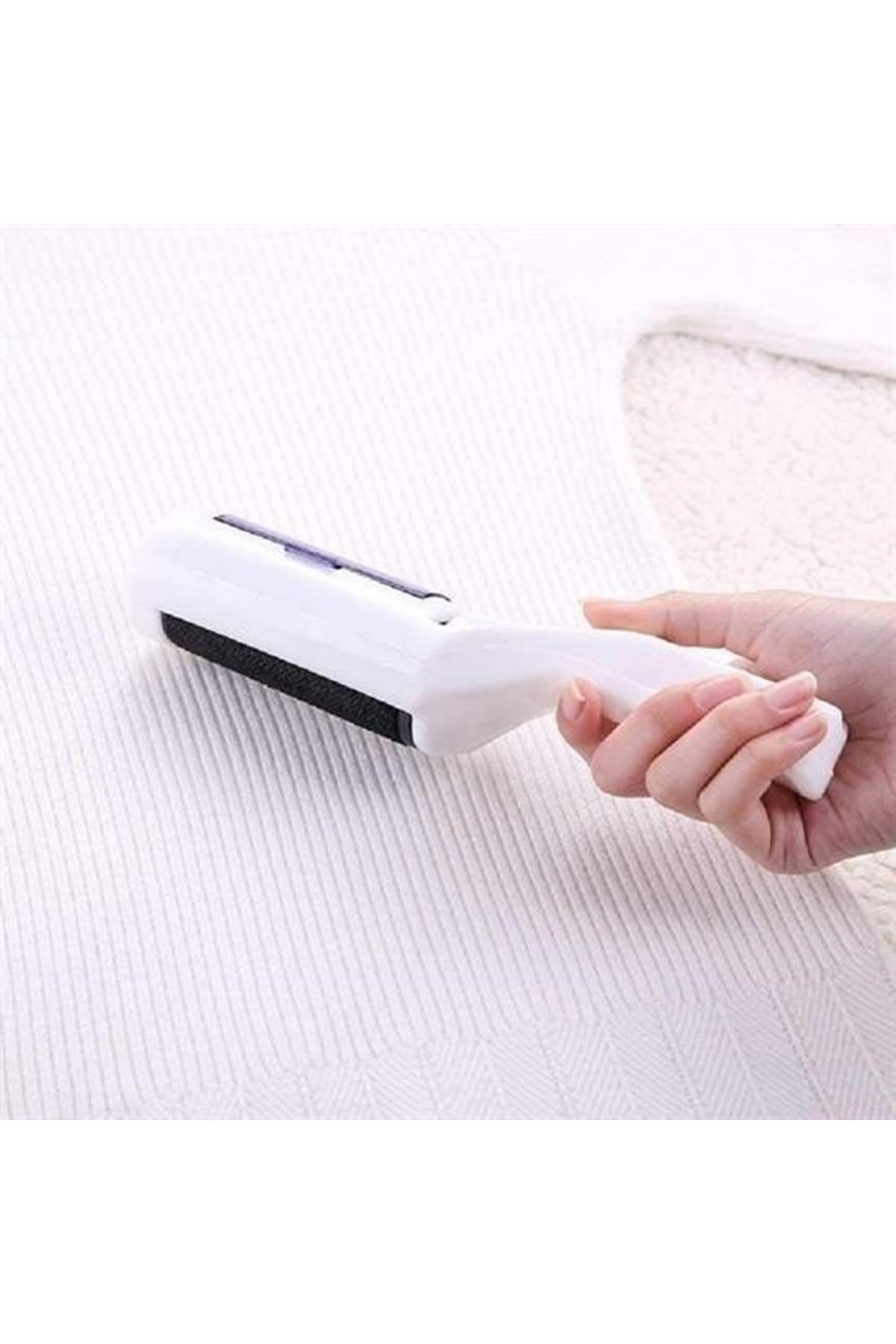 Tbl Dekor®  Taşınabilir Elektrostatik Hazneli Rulo Şeklinde Evcil Hayvan Tüyü Saç Toplayıcısı