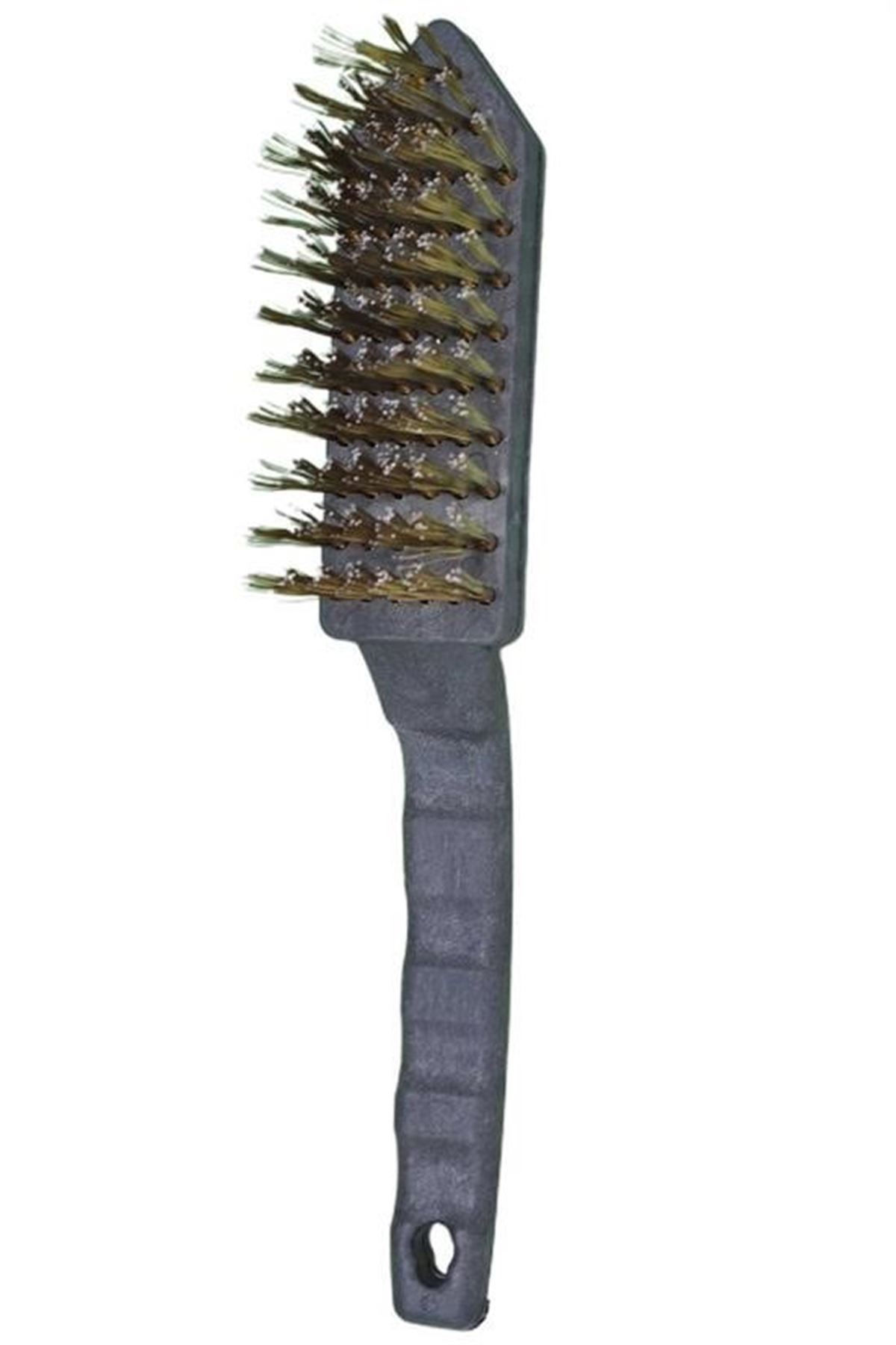 Tbl Dekor® Metal Tel Fırça Plastik Saplı Pas Kir Sökme Temizleme Fırçası