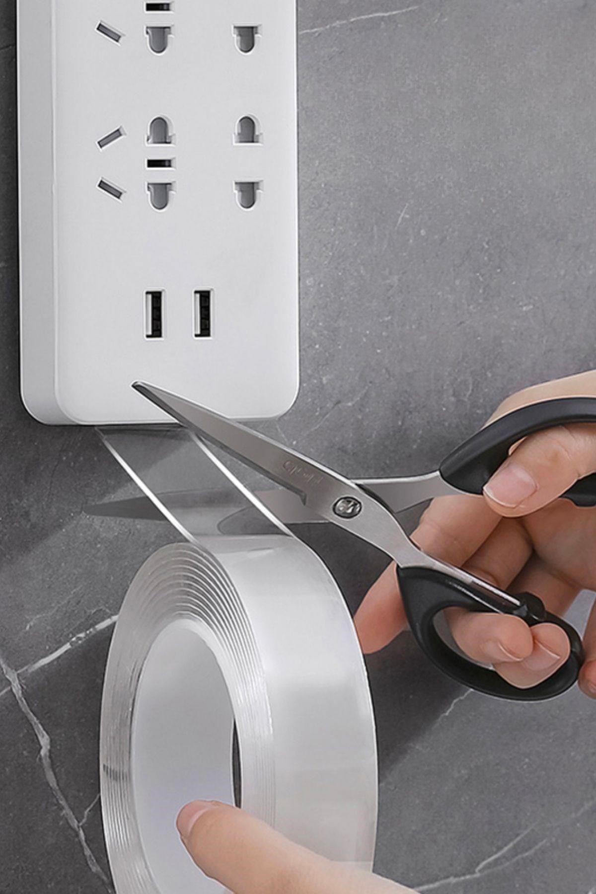 Tbl Dekor® Ultra Güçlü Çift Taraflı 2 mt x 3 cm Çift Taraflı Nano Bant