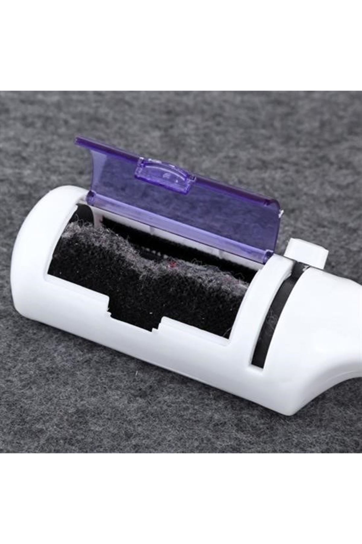 Tbl Dekor®  Taşınabilir Elektrostatik Hazneli Rulo Şeklinde Evcil Hayvan Tüyü Saç Toplayıcısı