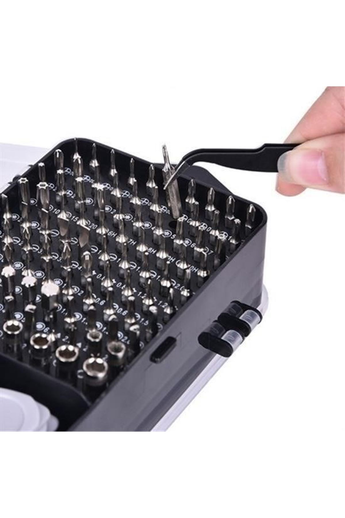 Tbl Dekor® 115 in 1 Hassas Tornavida Onarım Alet Manyetik Sürücü Kitli Elektronik Hassas Tornavida Seti