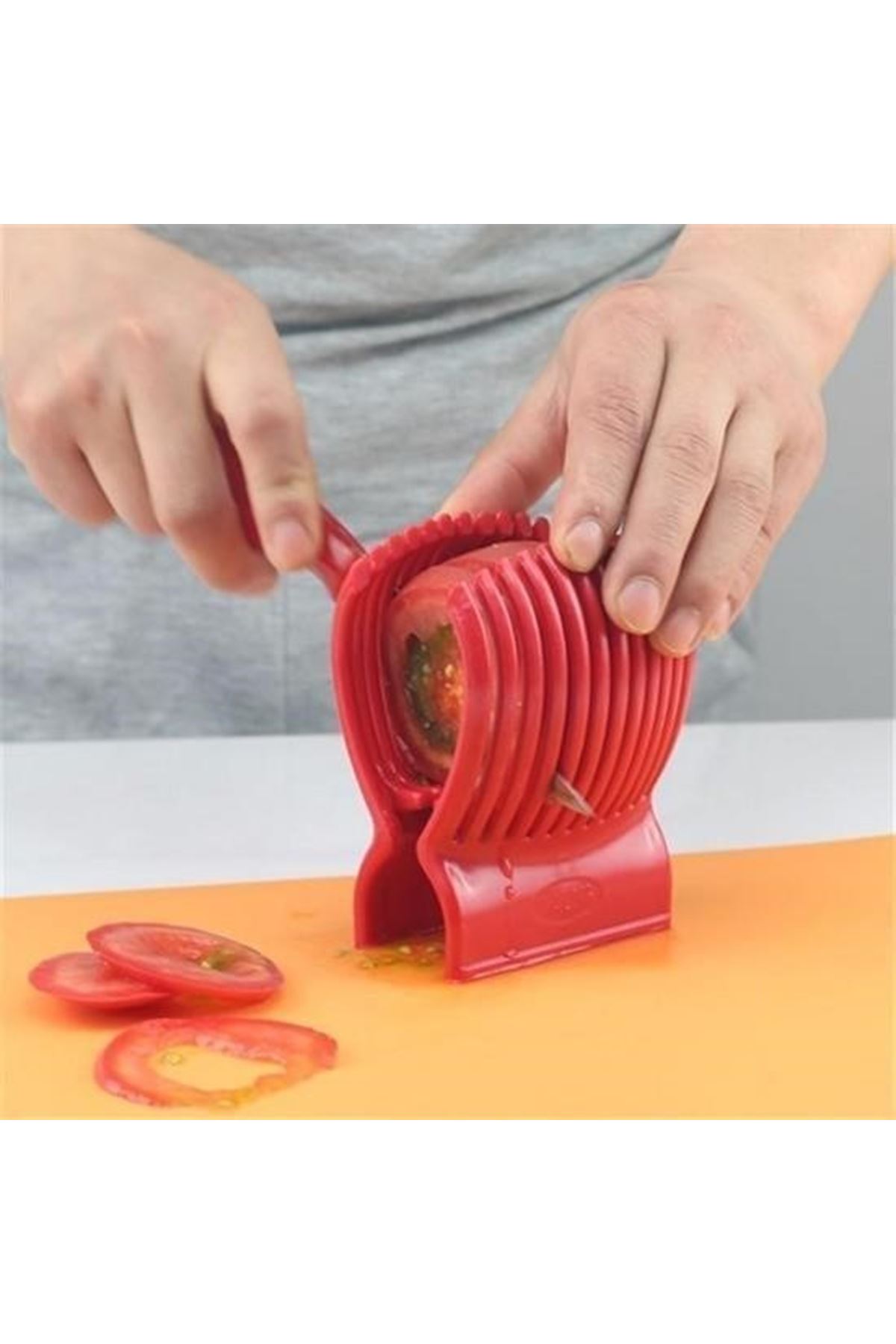 Tbl Dekor® Mandallı Pratik Kolay Meyve ve Sebze Dilimleme Aparatı