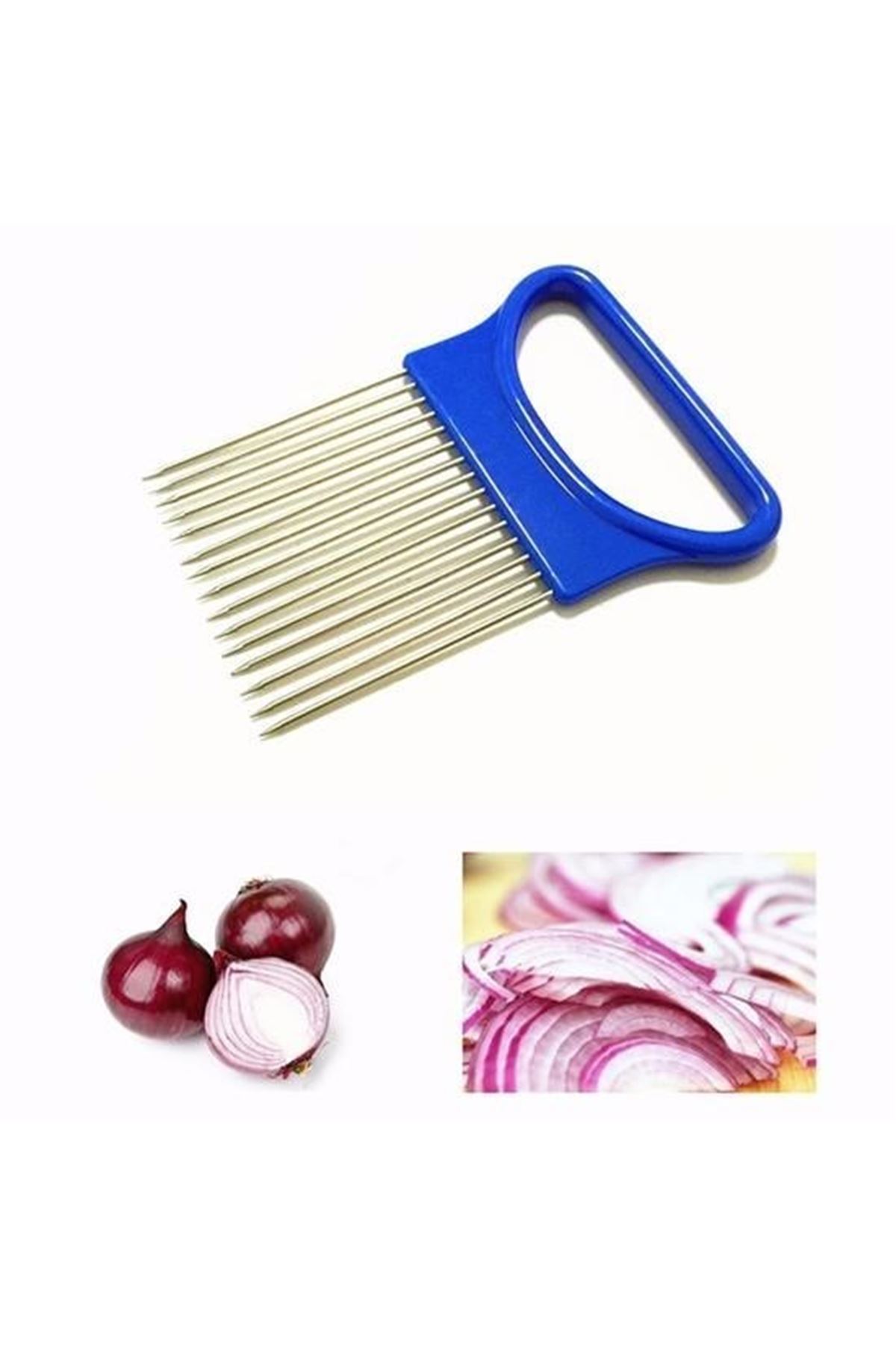 Tbl Dekor® Pratik Kolay Eşit Şekilde Sebze Kesme Dilimleme Aleti Aparatı