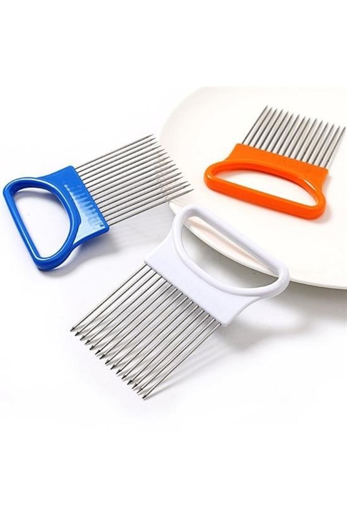 Tbl Dekor® Pratik Kolay Eşit Şekilde Sebze Kesme Dilimleme Aleti Aparatı