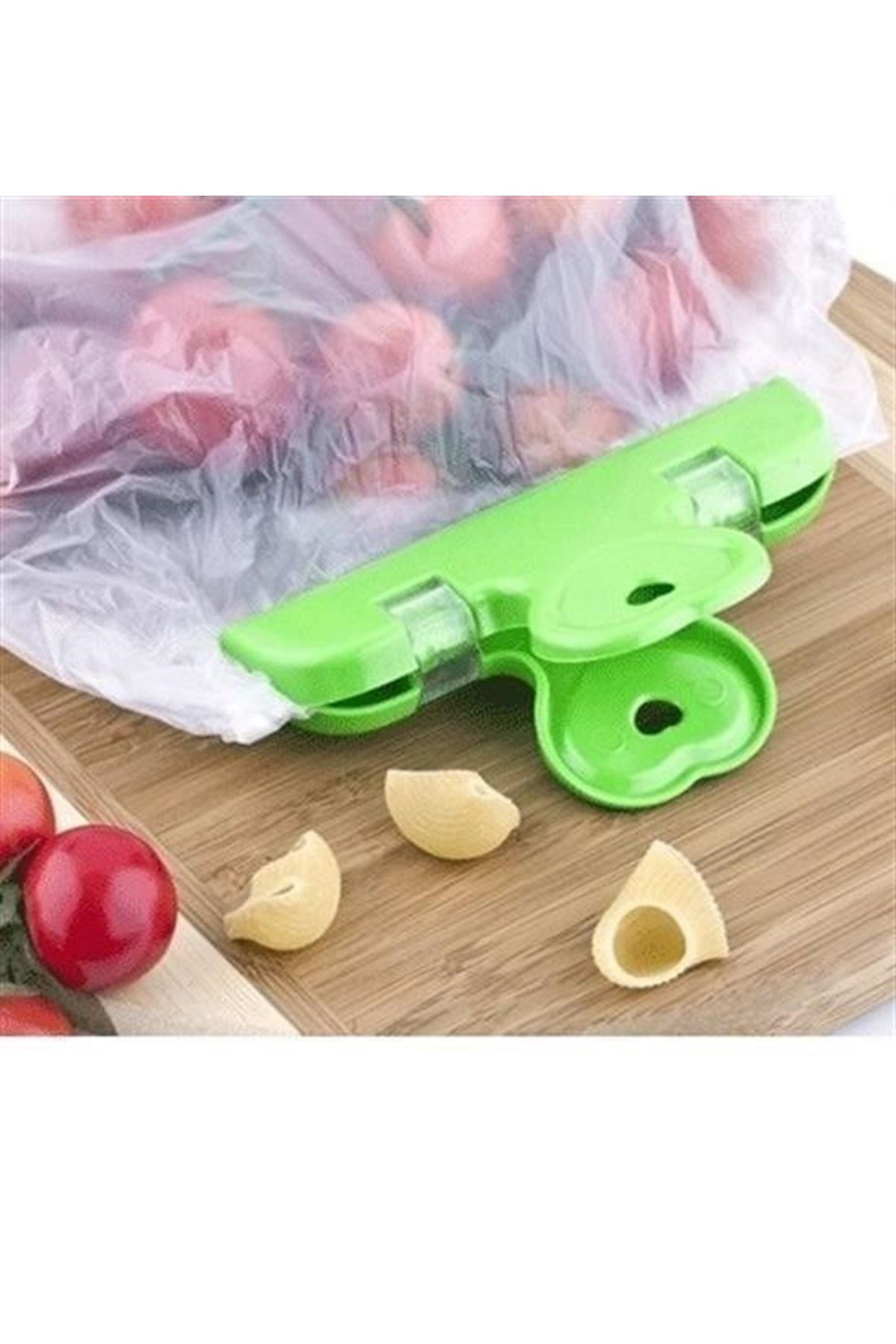 Tbl Dekor® 2li Pratik Torba Paket Ve Poşet Kapatıcı Kilitli Klips Mandal