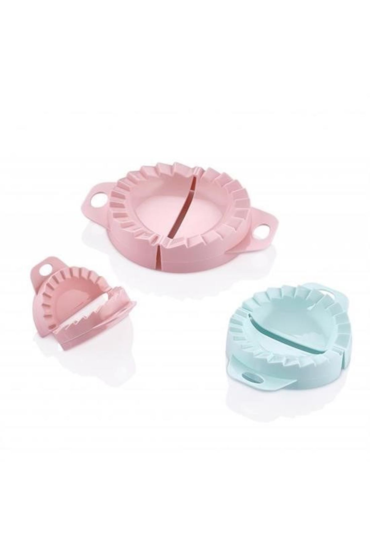 Tbl Dekor® 3lü Çiğ börek kurabiye Hamur İşi Ravioli Kesme Kalıbı Aparatı