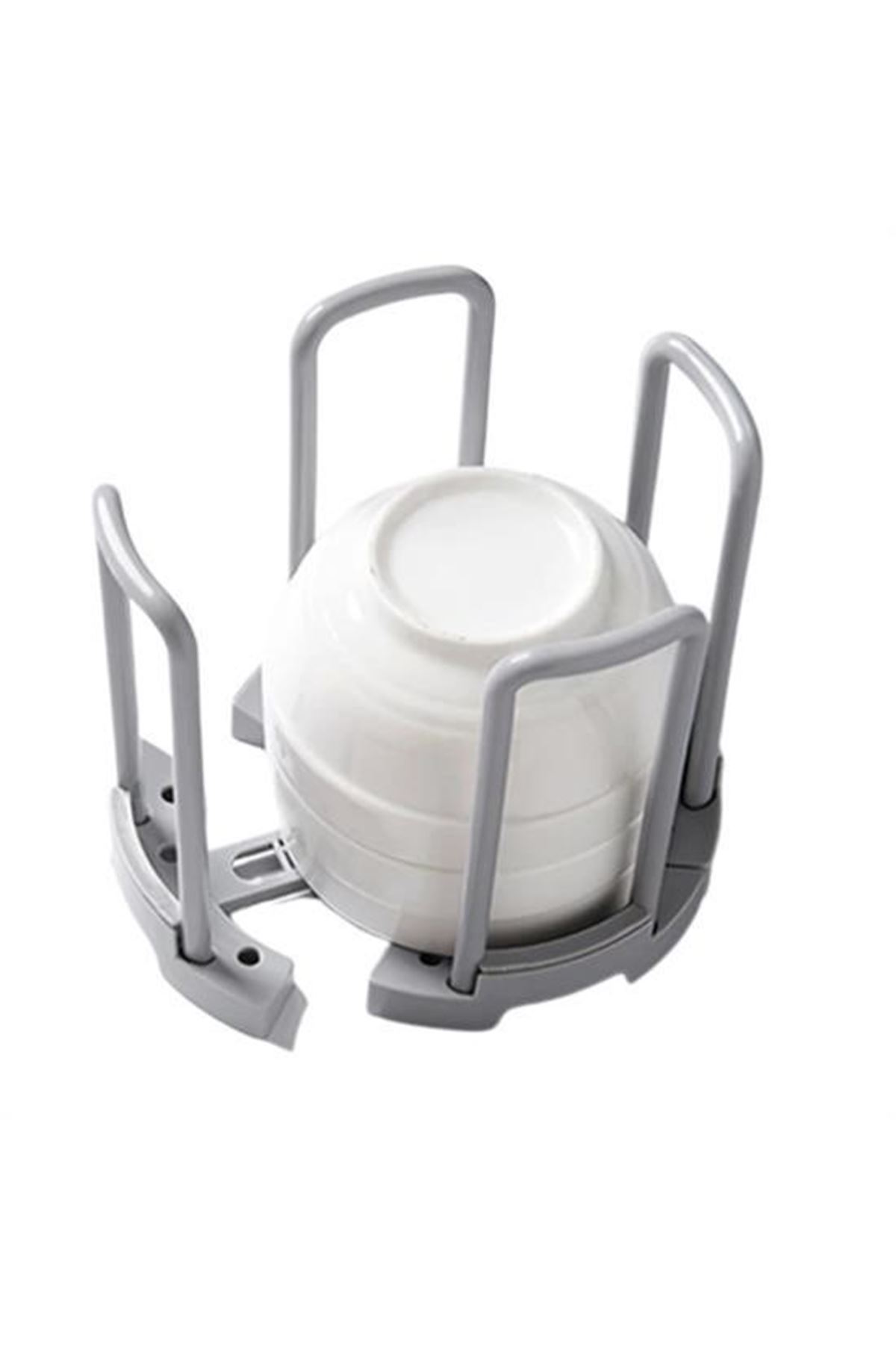 Tbl Dekor® Tabak Bardak Kase Standı Bulaşık Kurutma Tutucu Mutfak Düzenleyici Organizatör