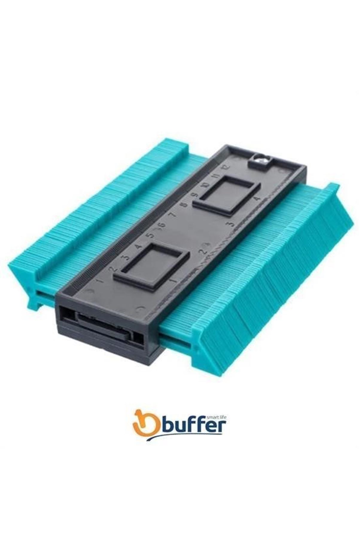 Tbl Dekor® Çok Fonksiyonlu Plastik Kontur Ölçüm Cihazı Ahşap Fayans Şekillendirme Kalıbı