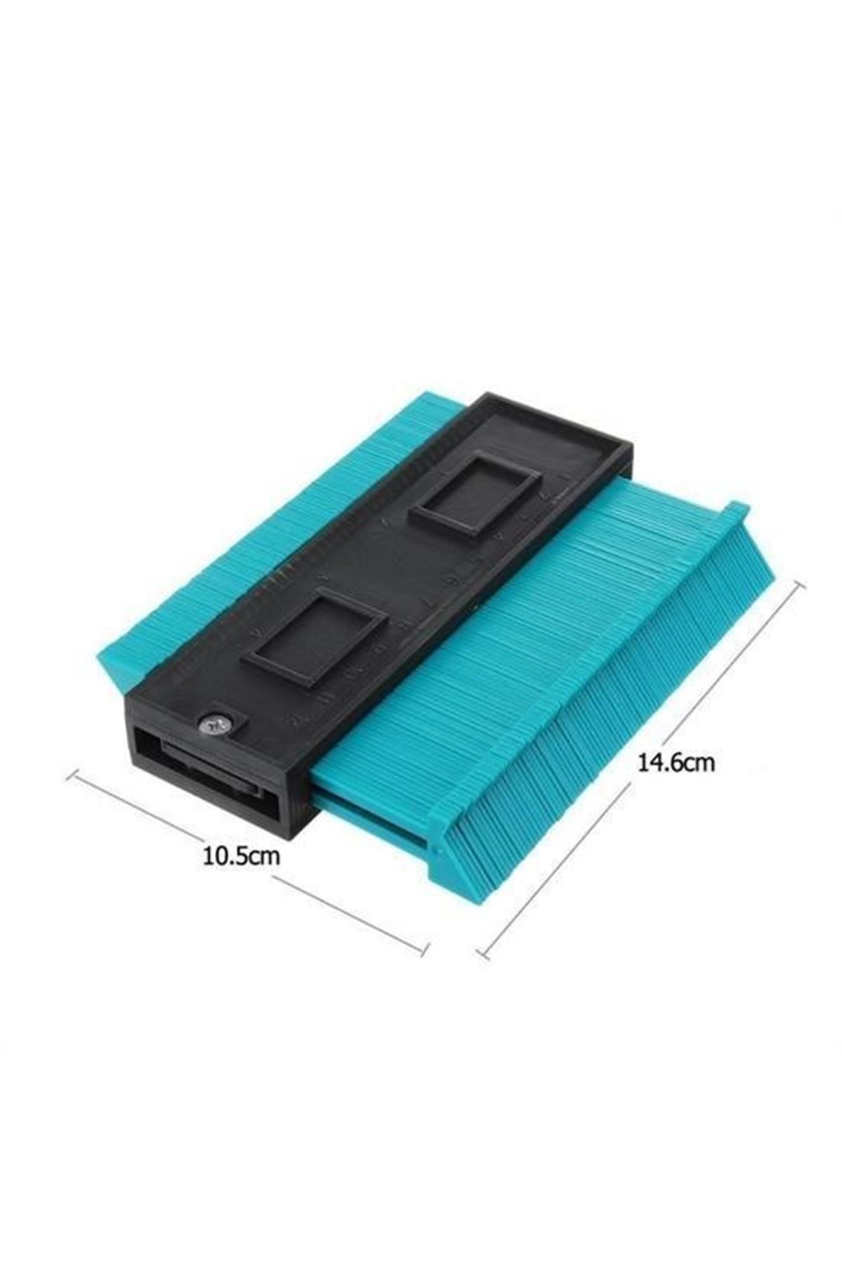 Tbl Dekor® Çok Fonksiyonlu Plastik Kontur Ölçüm Cihazı Ahşap Fayans Şekillendirme Kalıbı