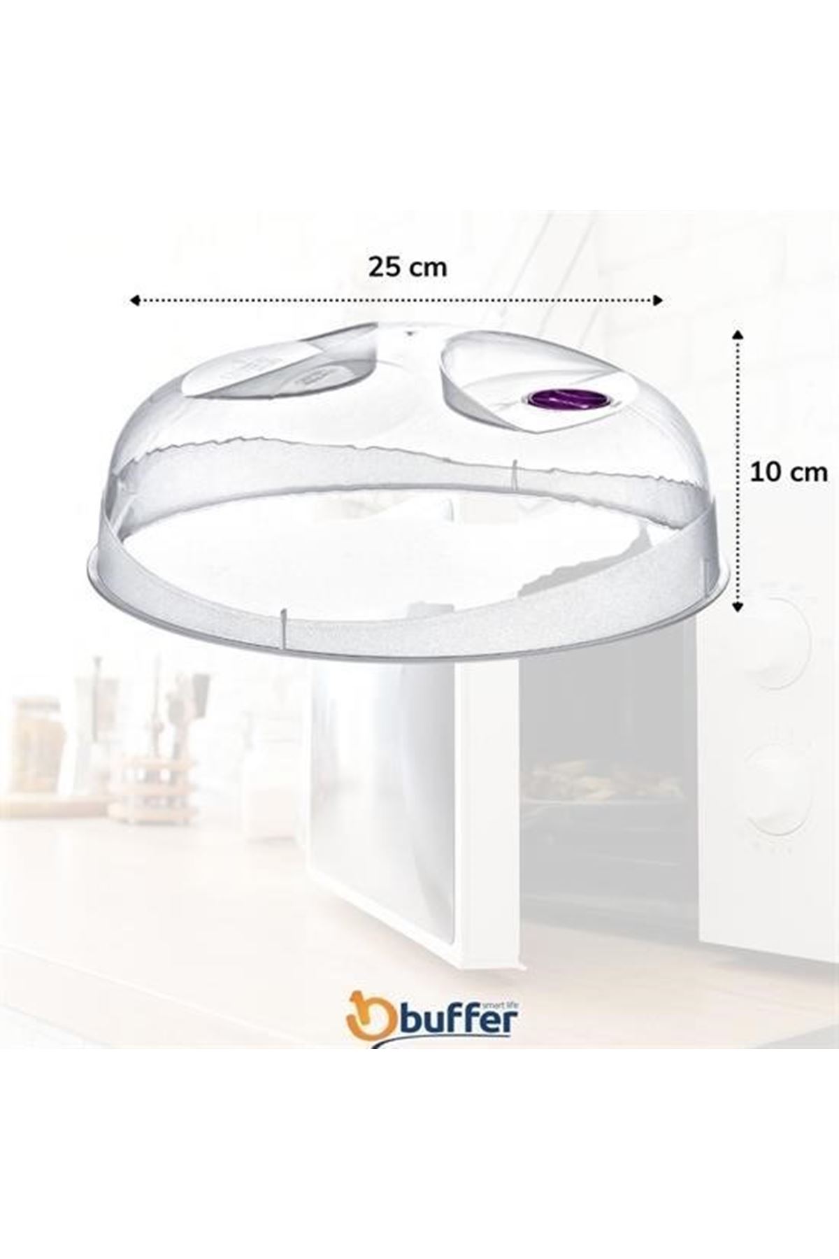 Tbl Dekor® Mikrodalga Fırın Koruyucu Sızdırmaz Gıda Koruyucu Dayanıklı Yiyecek Isıtma Kapağı