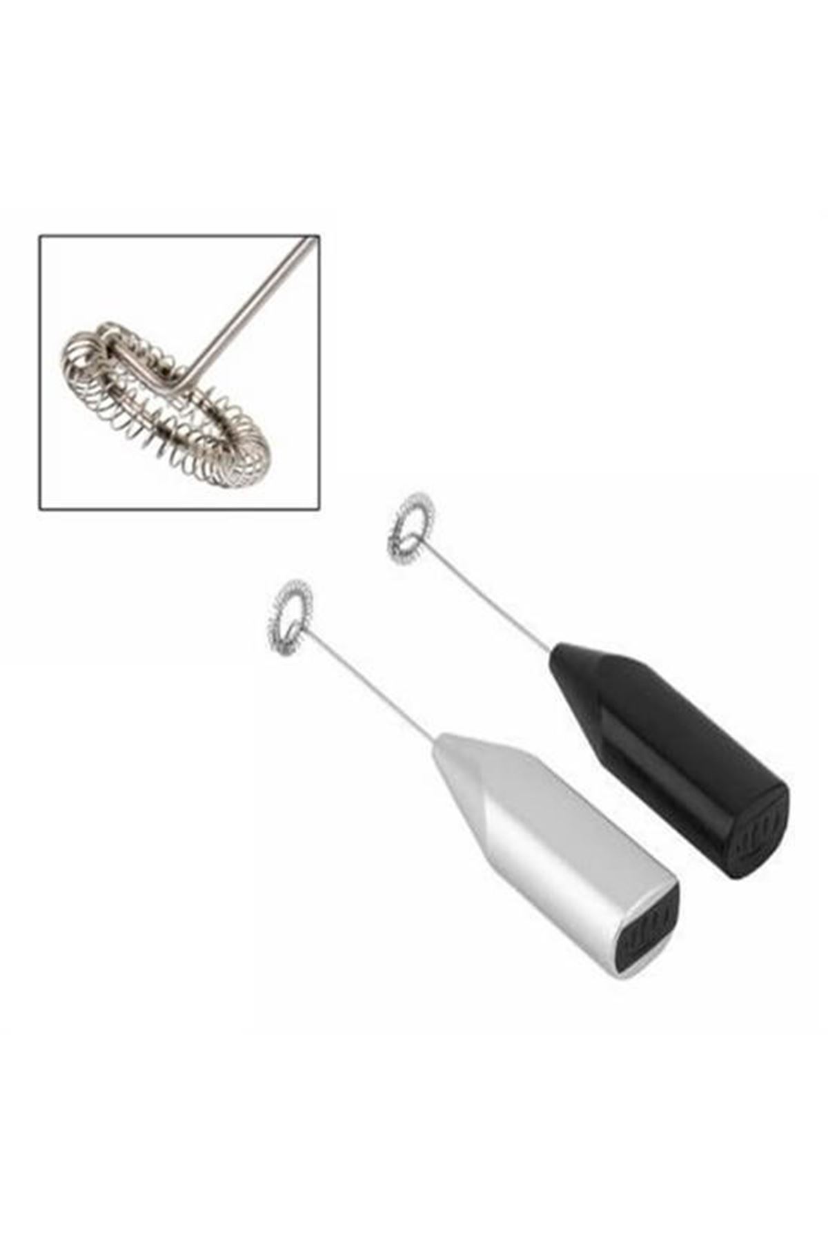 Tbl Dekor® El Çırpıcısı Pilli Mini Portatif Mutfak Mikseri Köpürtme Aleti