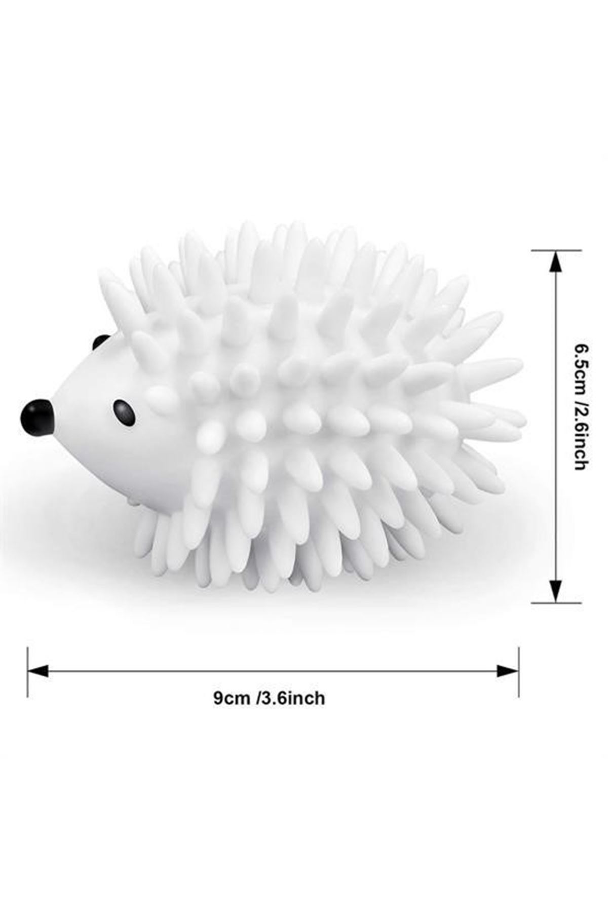 Tbl Dekor® 2'Li Kirpi Model Tüy Toplayıcı Kırışık Önleyici Çamaşır Kurutma Topu