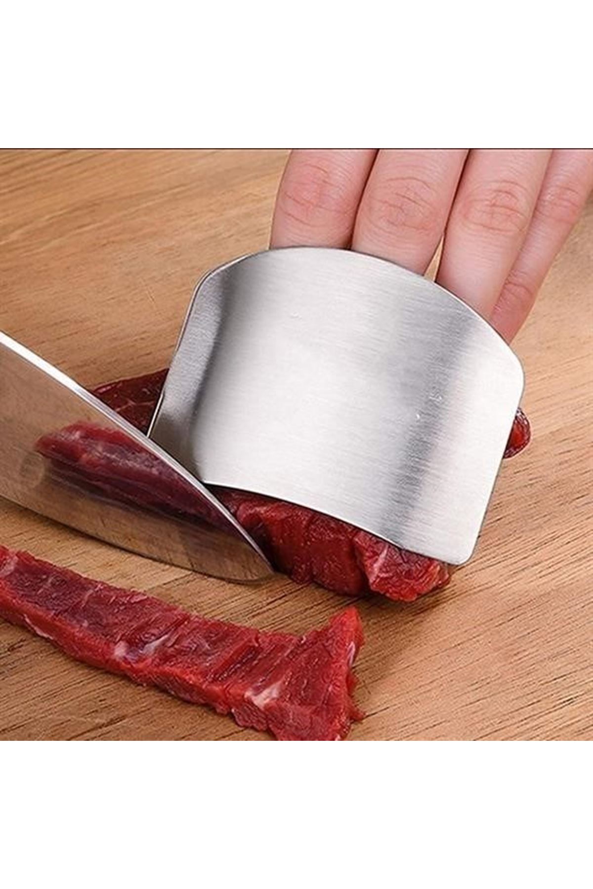 Tbl Dekor® 2li Metal Parmak Koruyucu Hızlı ve Güvenli Kesme Paslanmaz Çelik Koruyucu Aparat