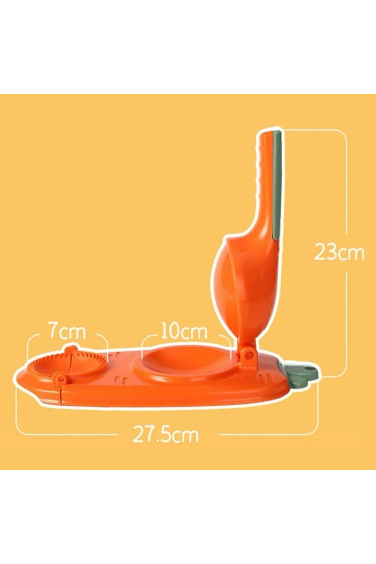 Tbl Dekor® Havuç Tasarımlı Şık  Pratik  Börek Mantı Hamuru Presleme  Börek Yapma Kalıbı