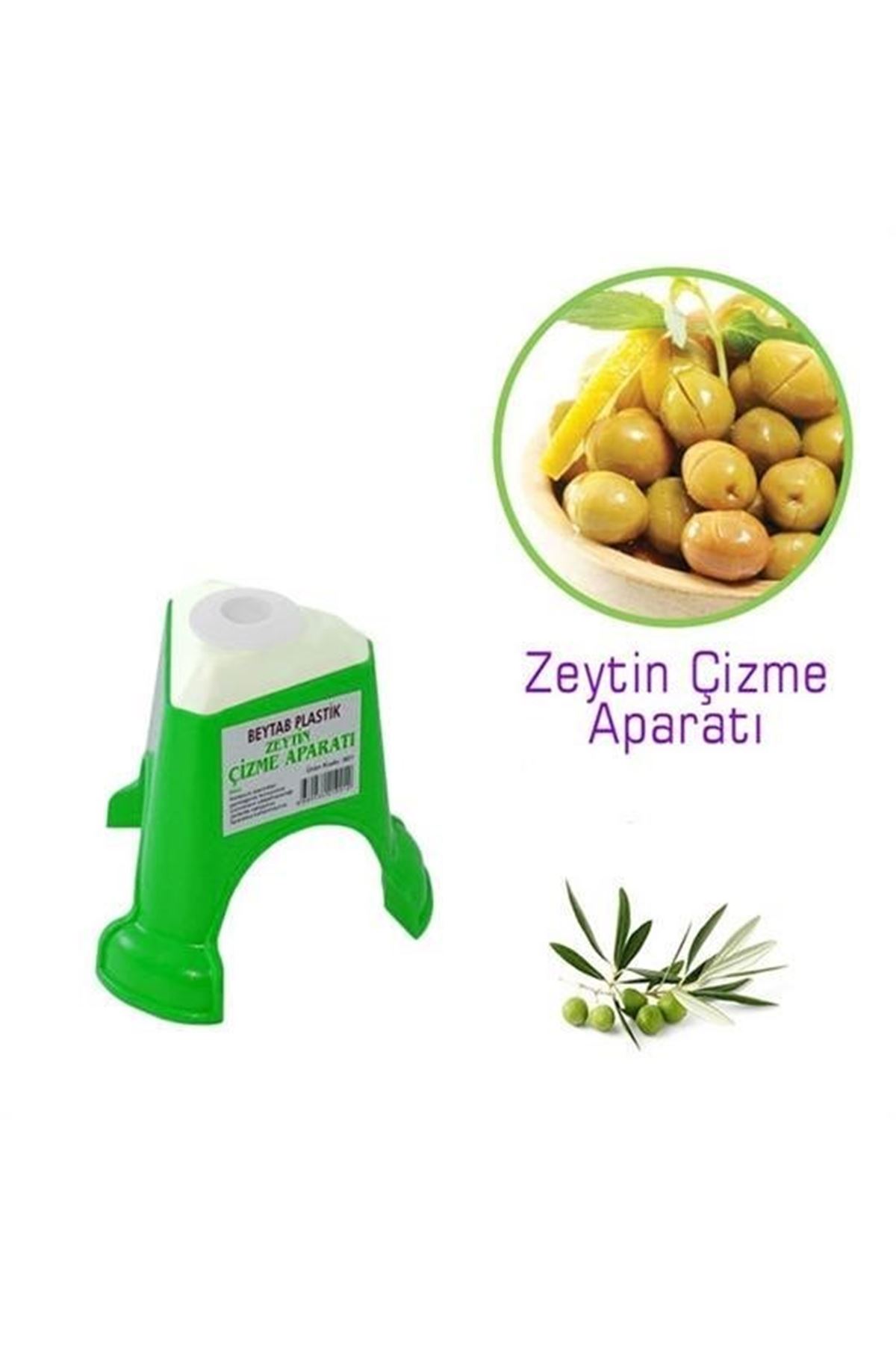 Tbl Dekor® Kolay Zeytin Dilme Çizme Aparatı Pratik Kolay Zeytin Çizici Alet