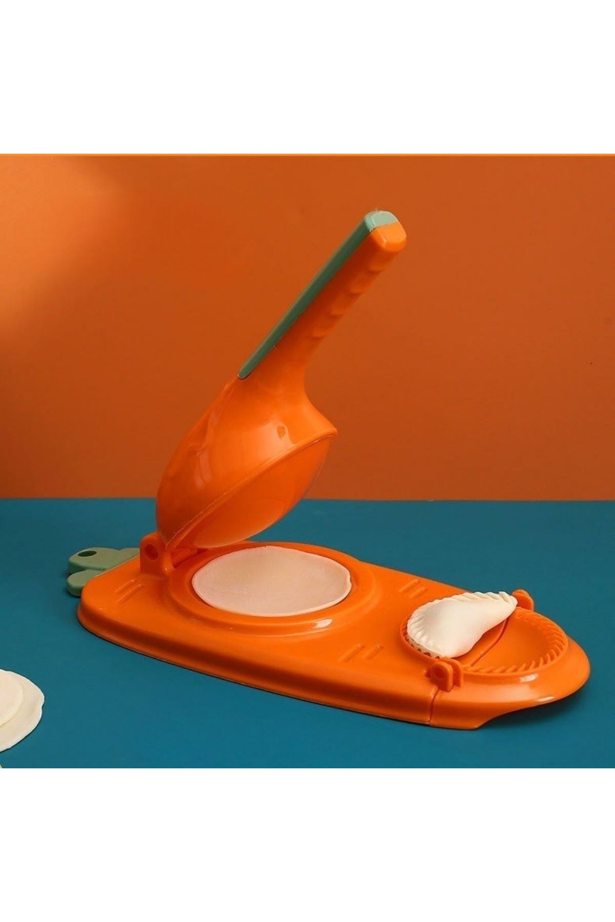 Tbl Dekor® Havuç Tasarımlı Şık  Pratik  Börek Mantı Hamuru Presleme  Börek Yapma Kalıbı