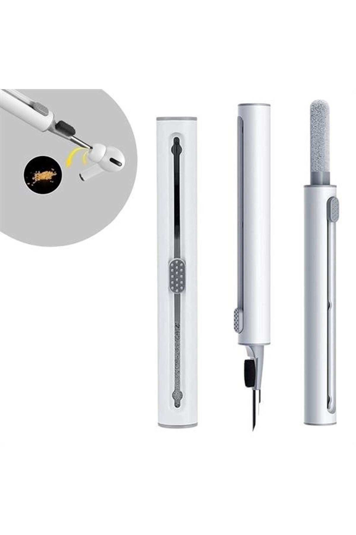 Tbl Dekor®  Çok Amaçlı Yumuşak Fırçalı Kablosuz Kulaklıklar İçin Kulaklık Temizleme Kiti