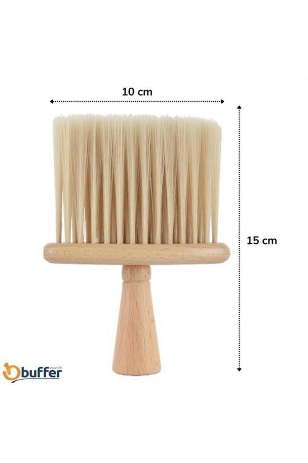 Tbl Dekor® Araba İçin Ahşap Saplı Yumuşak Kıl Fırça Detaylı Toz Alma Temizleme Fırçası