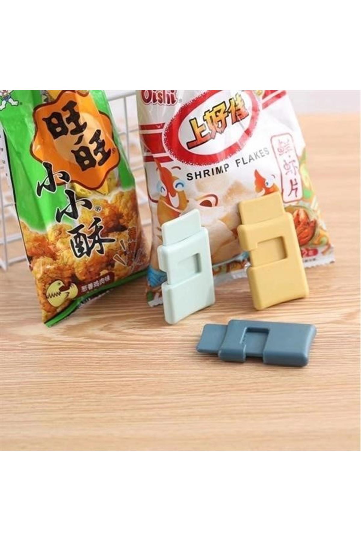 Tbl Dekor®  6lı Hava Sızdırmaz Poşet Torba Ambalaj  Ve Paket Kıstırmalı Kapatma Klipsi