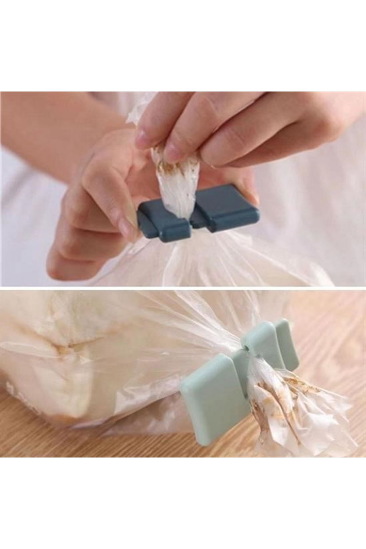 Tbl Dekor®  6lı Hava Sızdırmaz Poşet Torba Ambalaj  Ve Paket Kıstırmalı Kapatma Klipsi