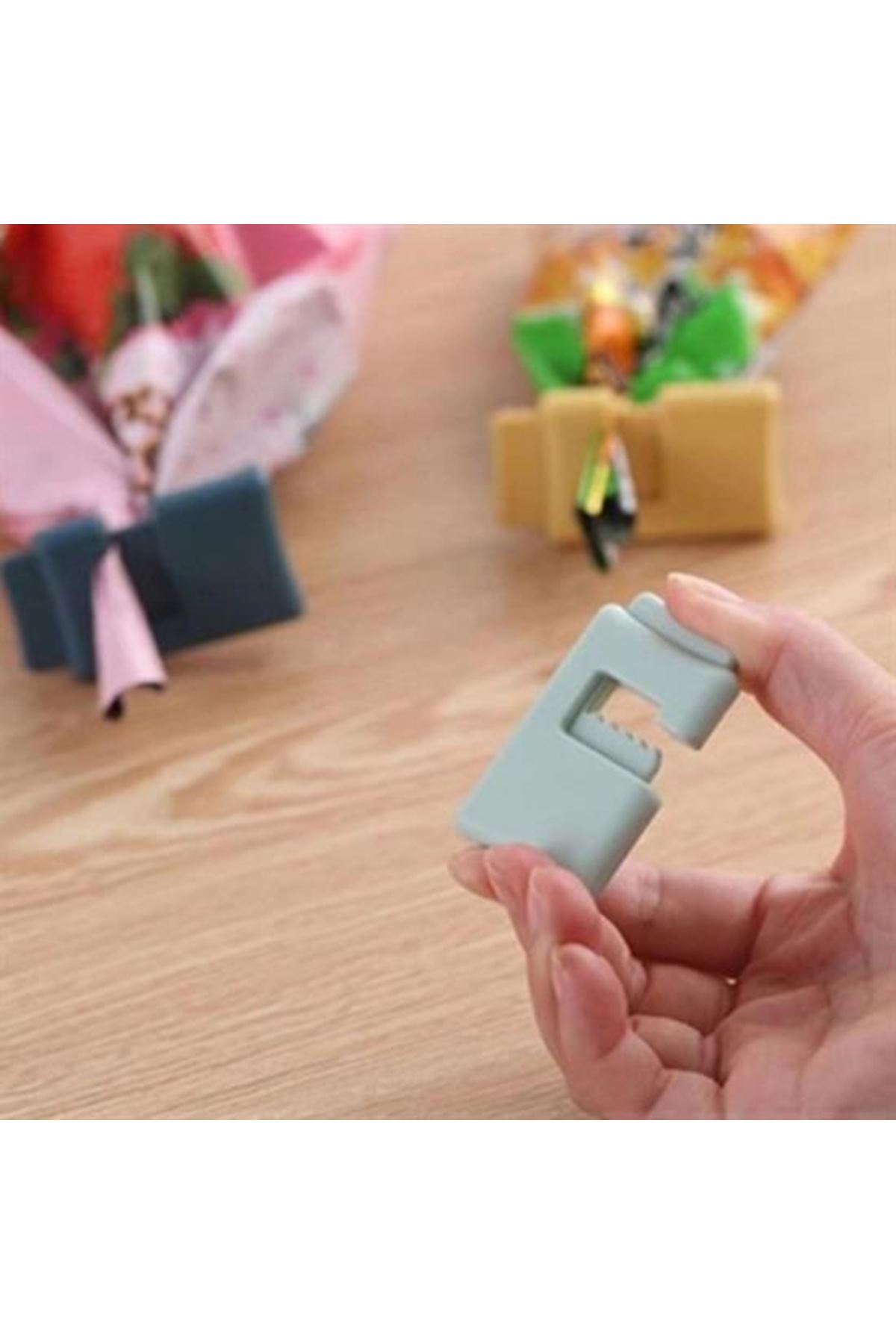 Tbl Dekor®  6lı Hava Sızdırmaz Poşet Torba Ambalaj  Ve Paket Kıstırmalı Kapatma Klipsi