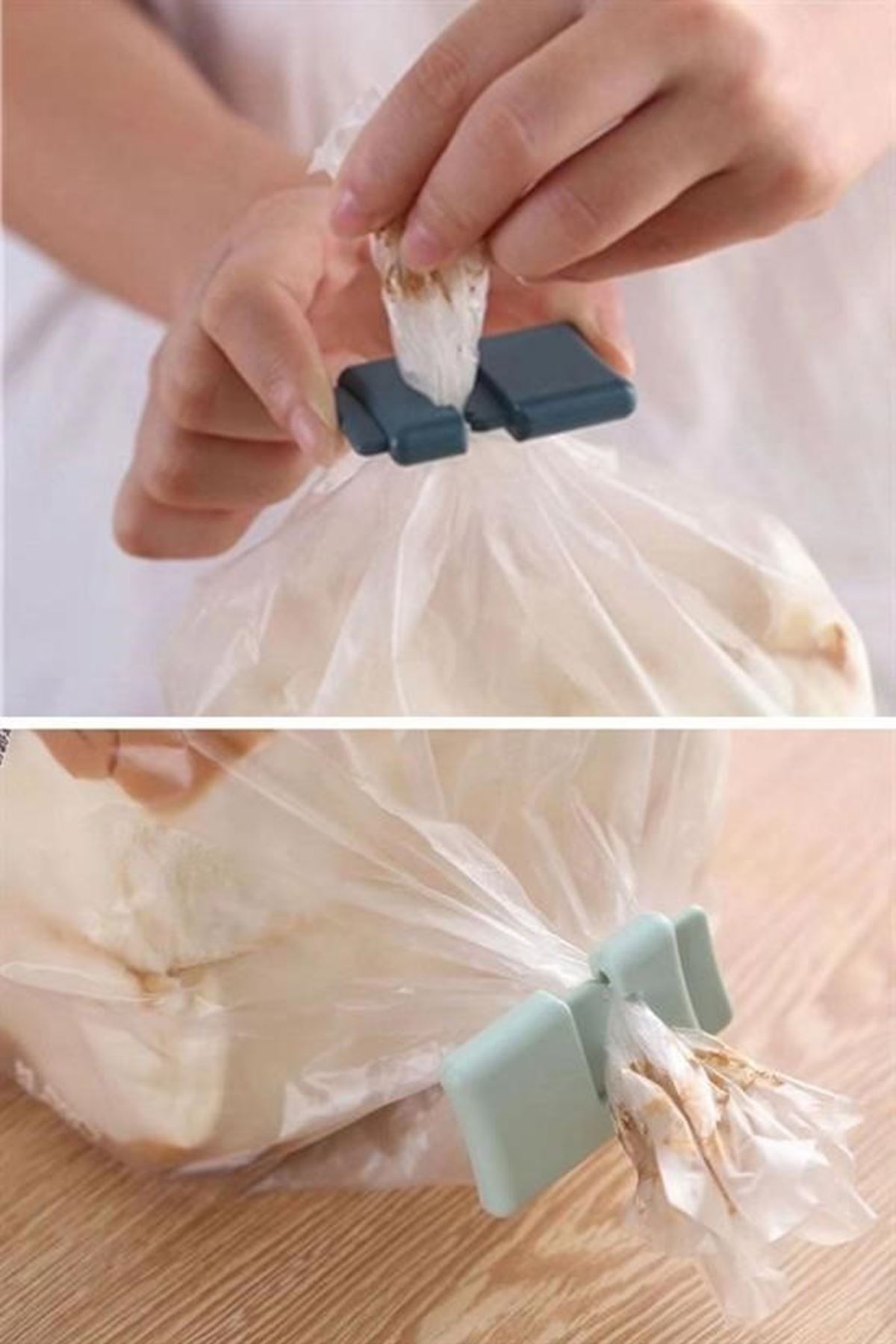 Tbl Dekor®  6lı Hava Sızdırmaz Poşet Torba Ambalaj  Ve Paket Kıstırmalı Kapatma Klipsi