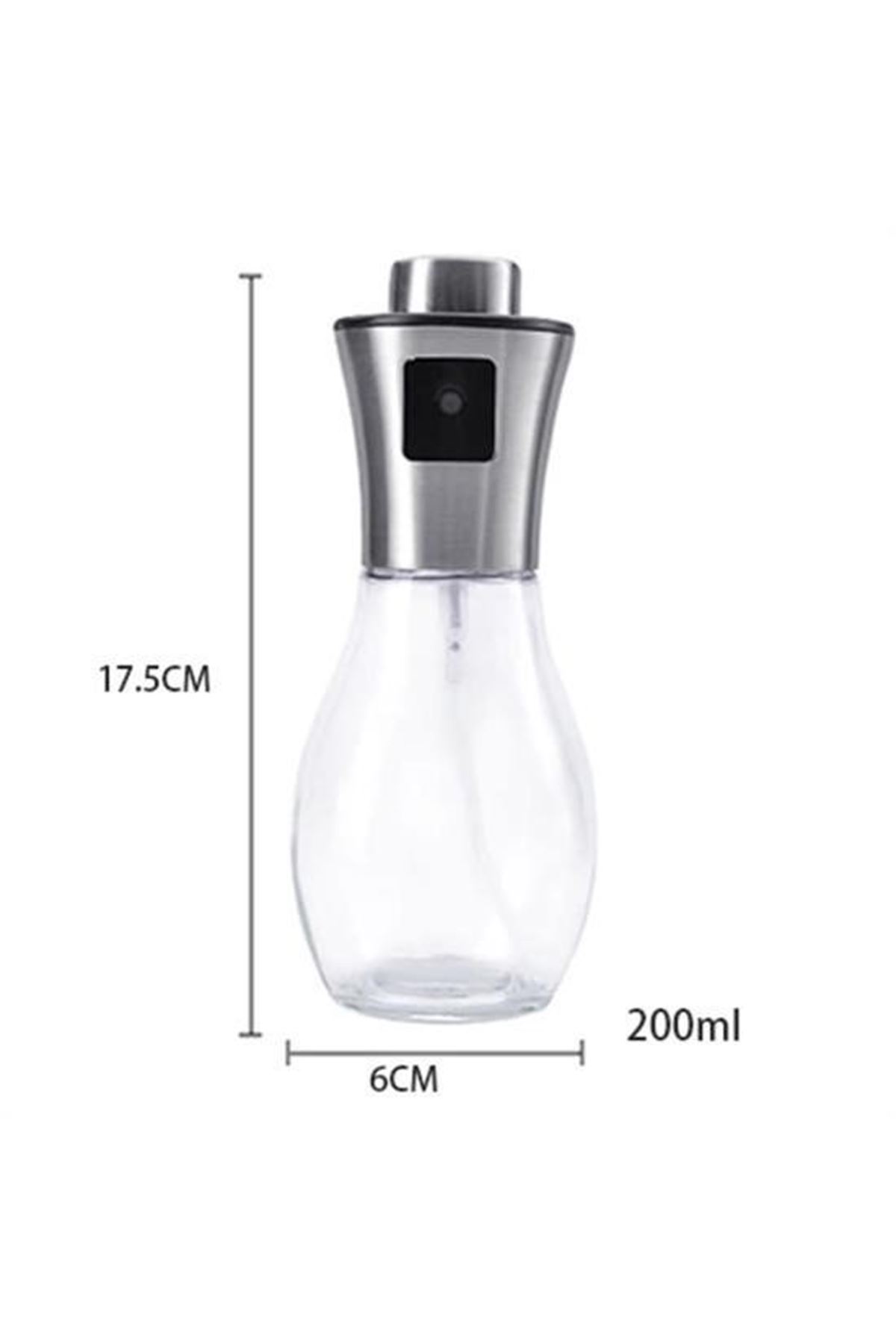 Tbl Dekor® Çok Amaçlı Spreyli Sızdırmaz Cam Şişe Yağdanlık Limon Sirke Sos Püskürtücü Dağıtıcı Sprey