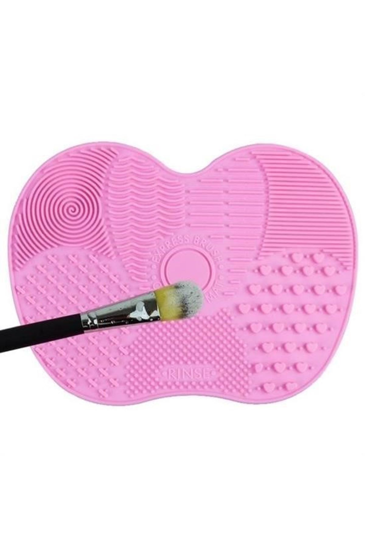 Tbl Dekor® Pratik Kolay Makyaj Fırçası Temizleme Matı Aparatı Aleti