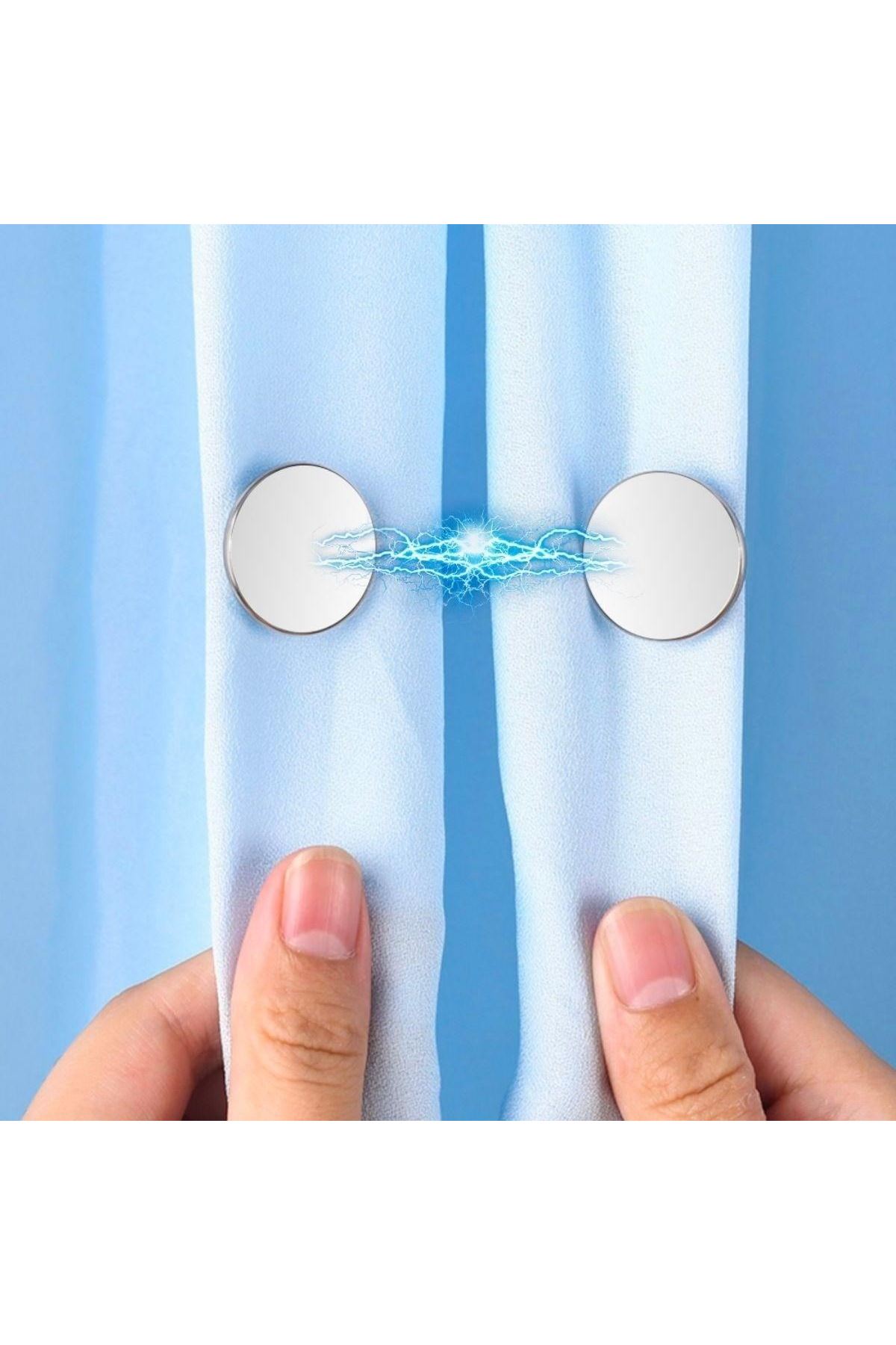 Tbl Dekor®  Perde ve Kumaş Tutturma Mıknatısı 2 Adet